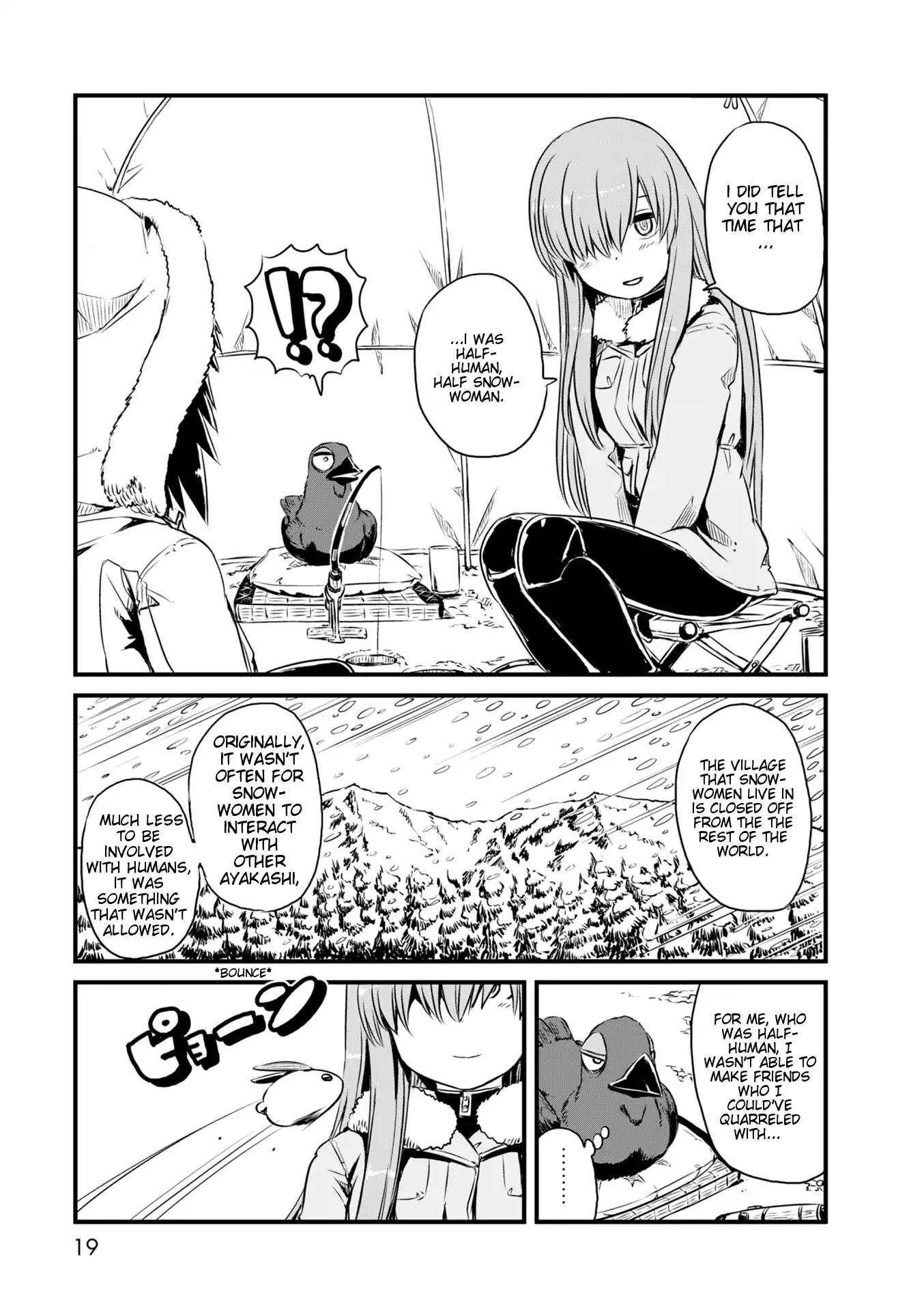 Neko Musume Michikusa Nikki Chapter 54 page 17 - Chapter 54: Passing the Time Ice Fishing