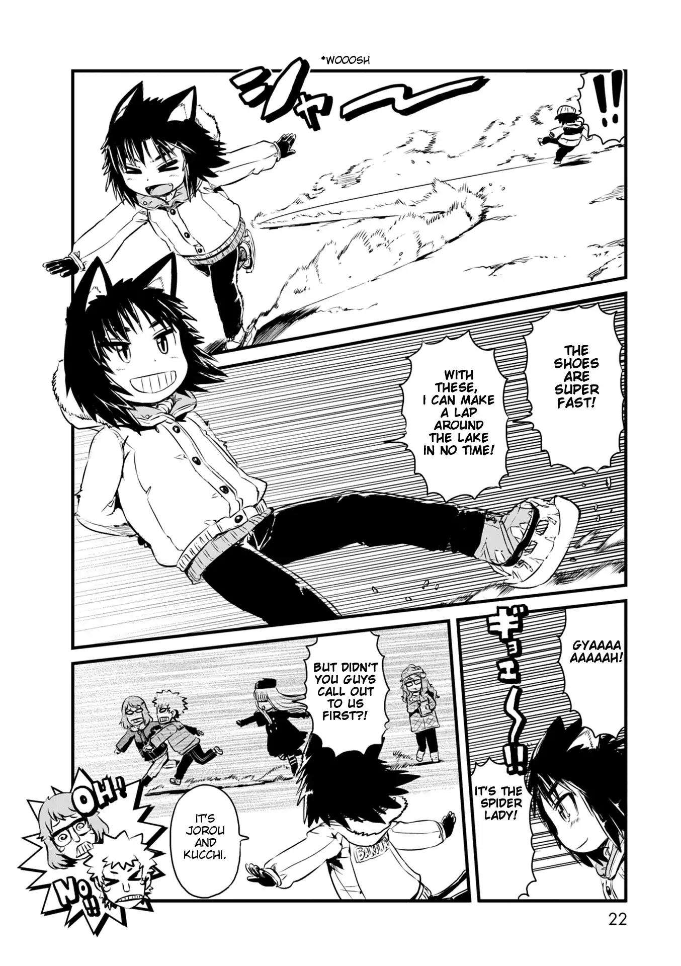 Neko Musume Michikusa Nikki Chapter 54 page 20 - Chapter 54: Passing the Time Ice Fishing