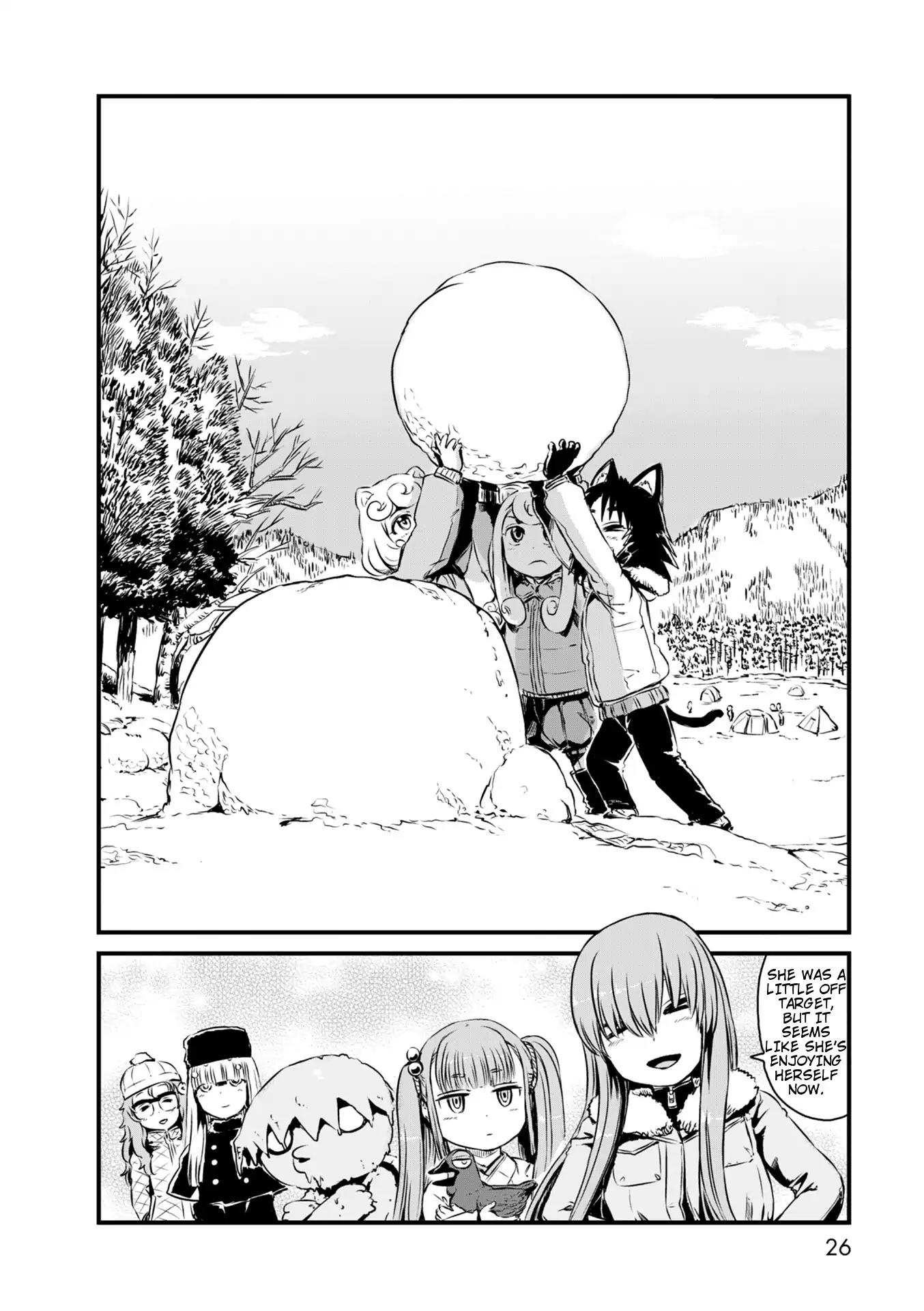 Neko Musume Michikusa Nikki Chapter 54 page 24 - Chapter 54: Passing the Time Ice Fishing