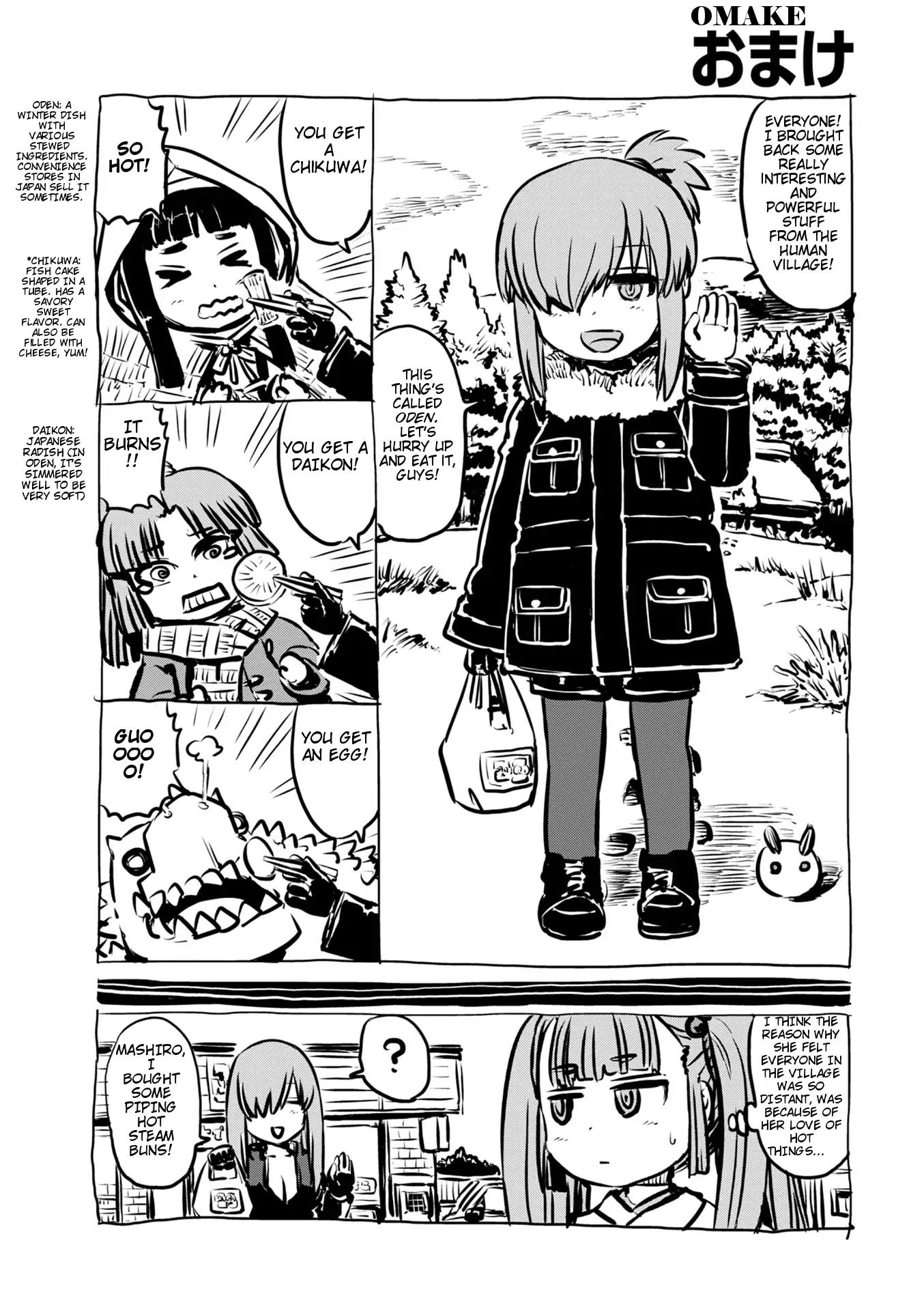 Neko Musume Michikusa Nikki Chapter 54 page 28 - Chapter 54: Passing the Time Ice Fishing