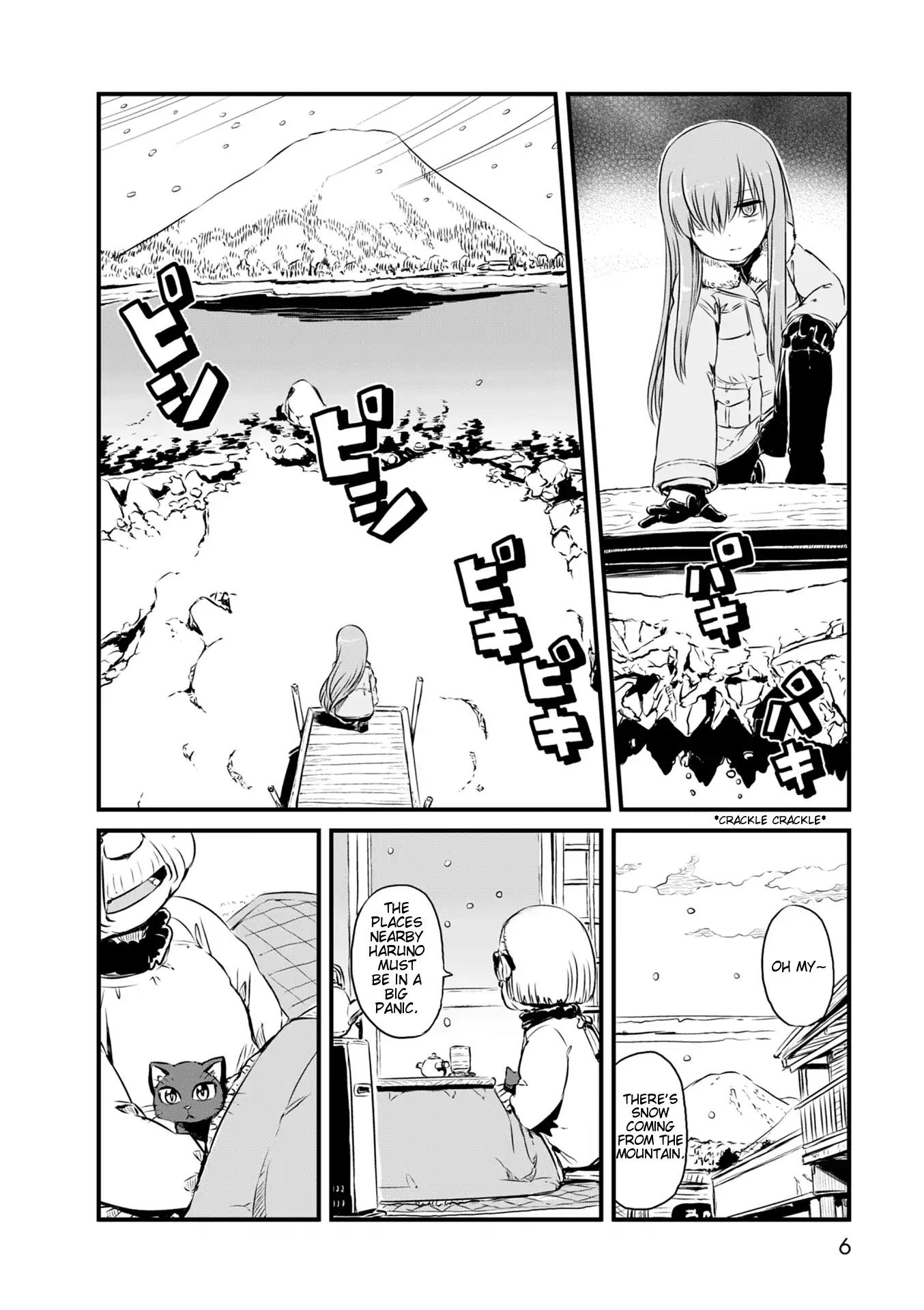 Neko Musume Michikusa Nikki Chapter 54 page 5 - Chapter 54: Passing the Time Ice Fishing