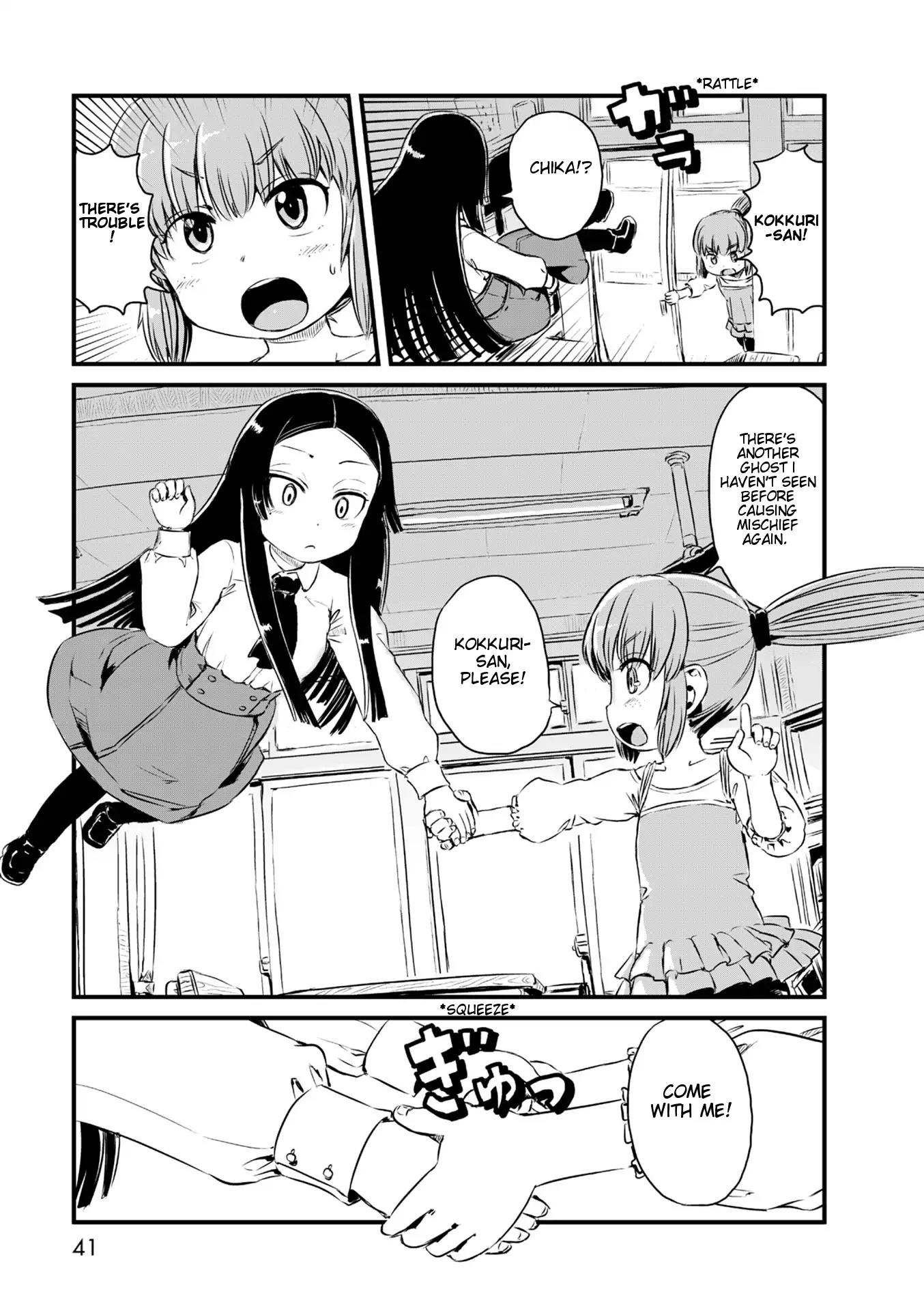 Neko Musume Michikusa Nikki Chapter 55 page 11 - Chapter 55: Passing The Time In Kokkuri-san's Spring Melancholy