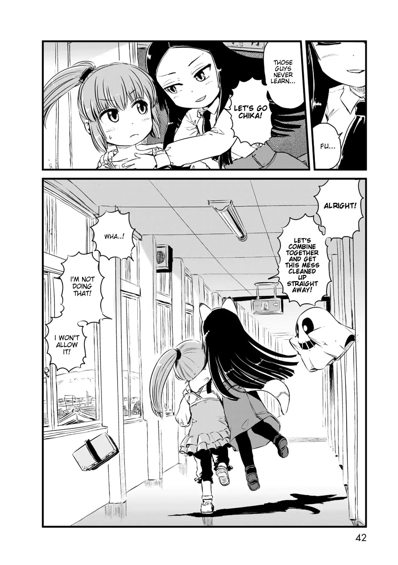 Neko Musume Michikusa Nikki Chapter 55 page 12 - Chapter 55: Passing The Time In Kokkuri-san's Spring Melancholy