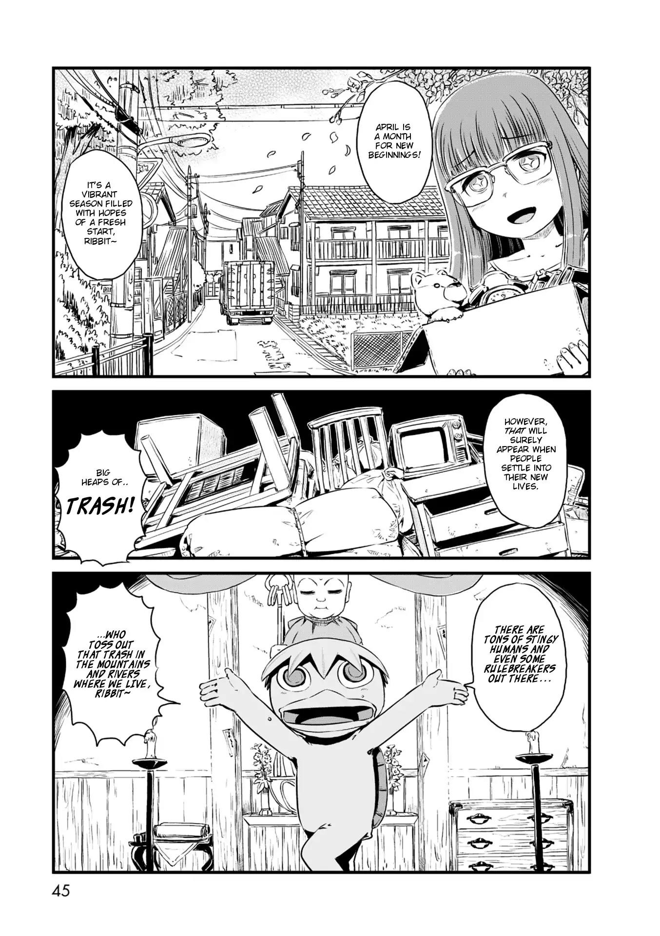 Neko Musume Michikusa Nikki Chapter 56 page 1 - Chapter 56: Passing The Time With Monsters On A Mountain At Night