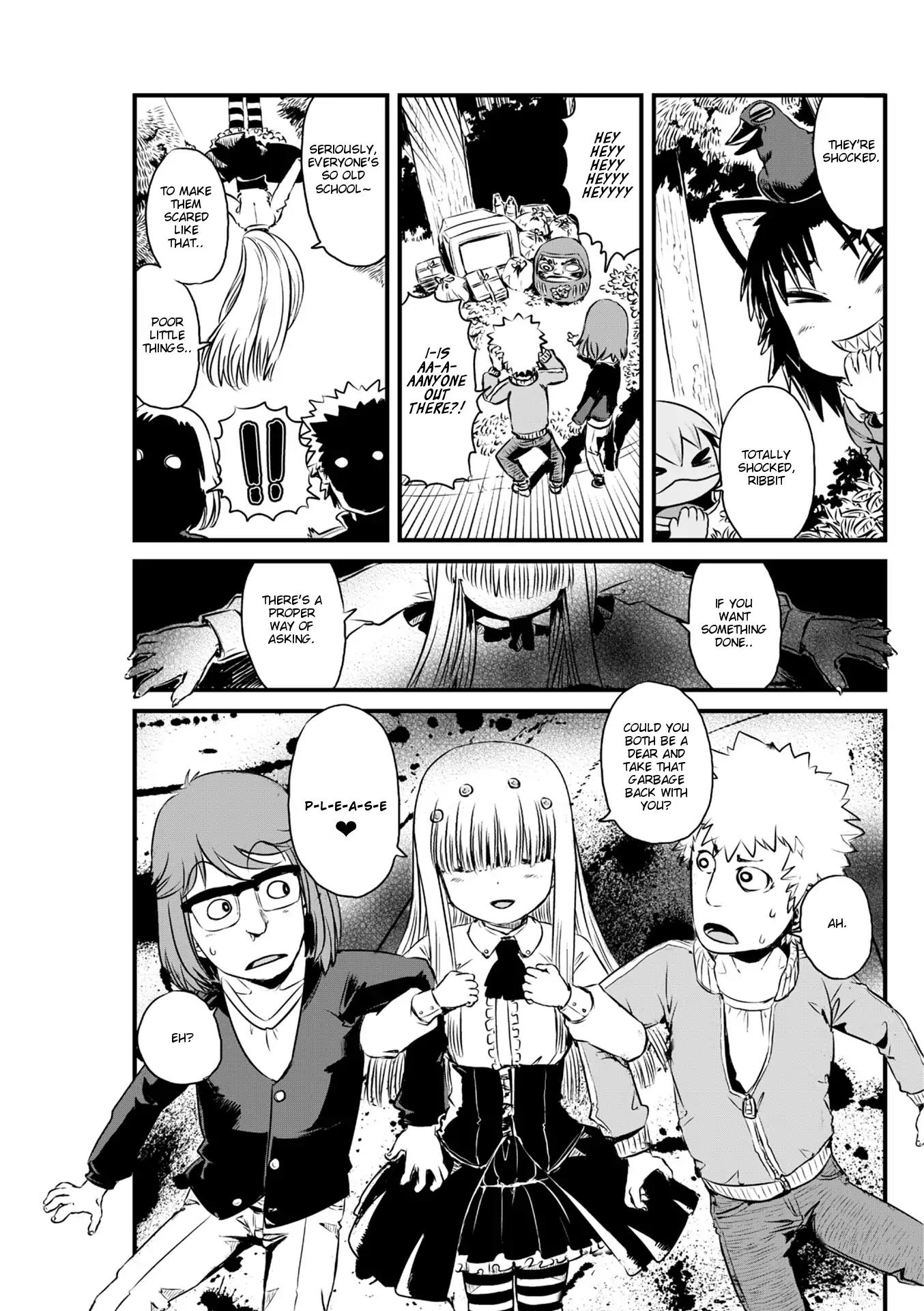 Neko Musume Michikusa Nikki Chapter 56 page 14 - Chapter 56: Passing The Time With Monsters On A Mountain At Night
