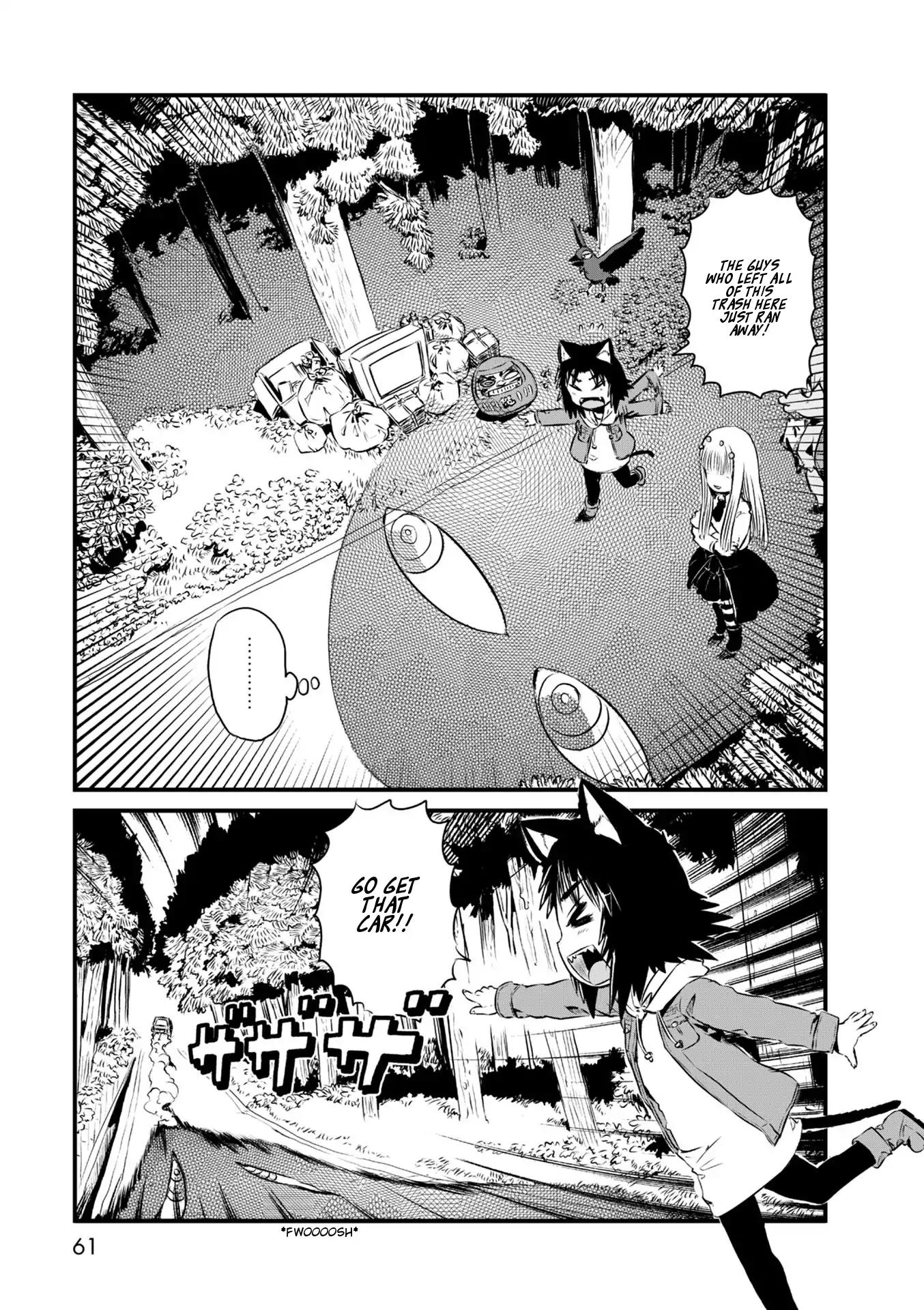 Neko Musume Michikusa Nikki Chapter 56 page 17 - Chapter 56: Passing The Time With Monsters On A Mountain At Night