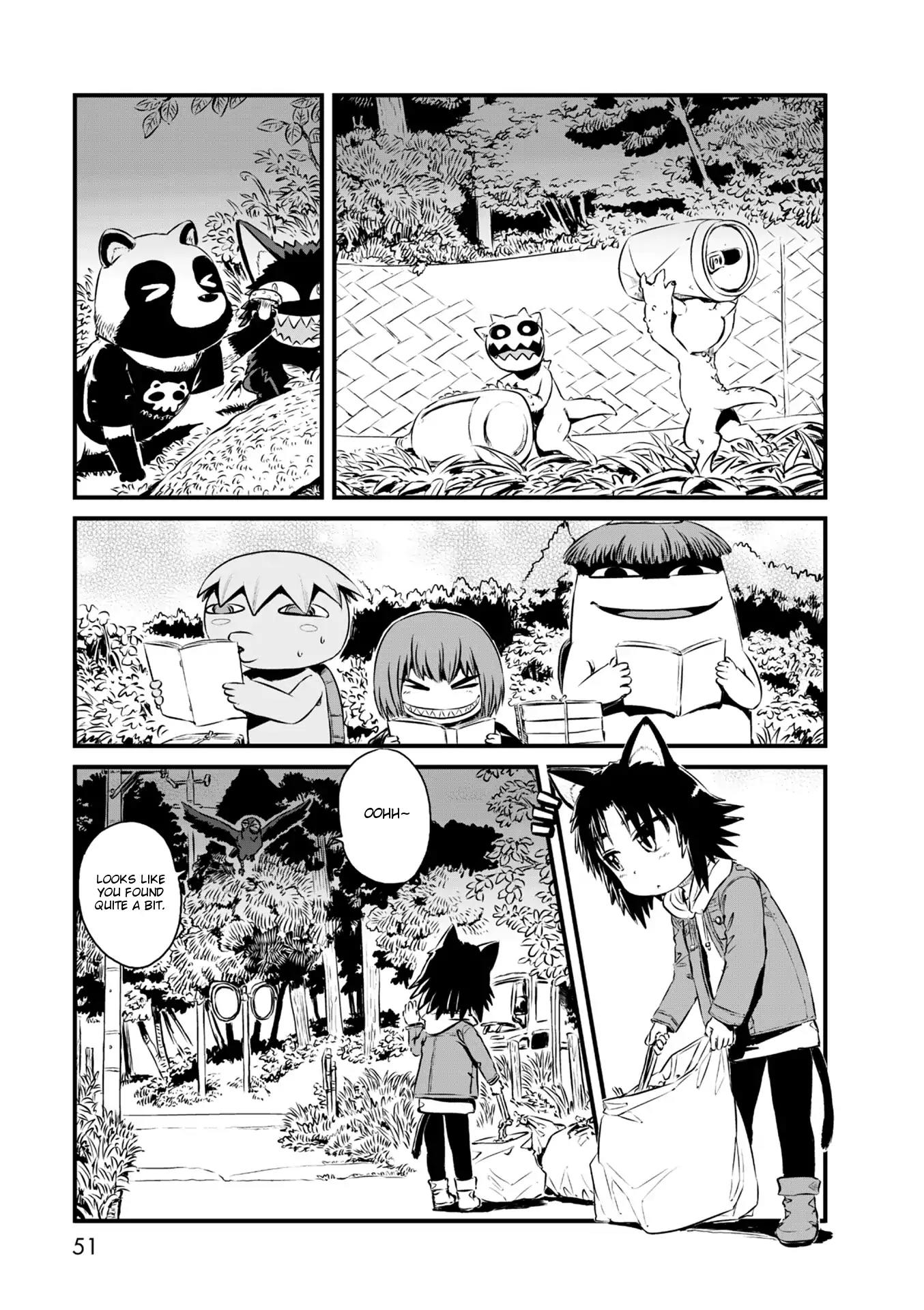 Neko Musume Michikusa Nikki Chapter 56 page 7 - Chapter 56: Passing The Time With Monsters On A Mountain At Night
