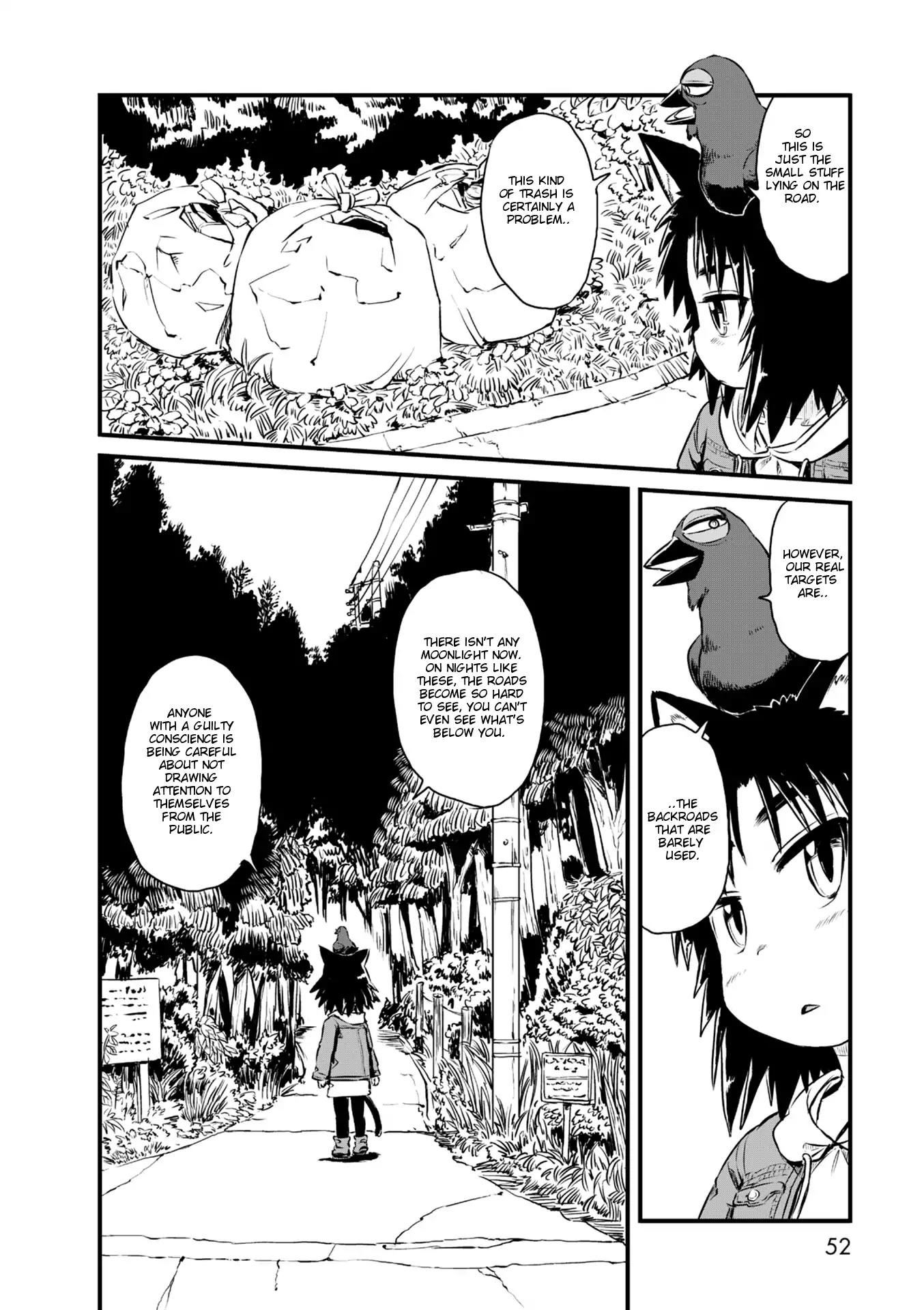 Neko Musume Michikusa Nikki Chapter 56 page 8 - Chapter 56: Passing The Time With Monsters On A Mountain At Night