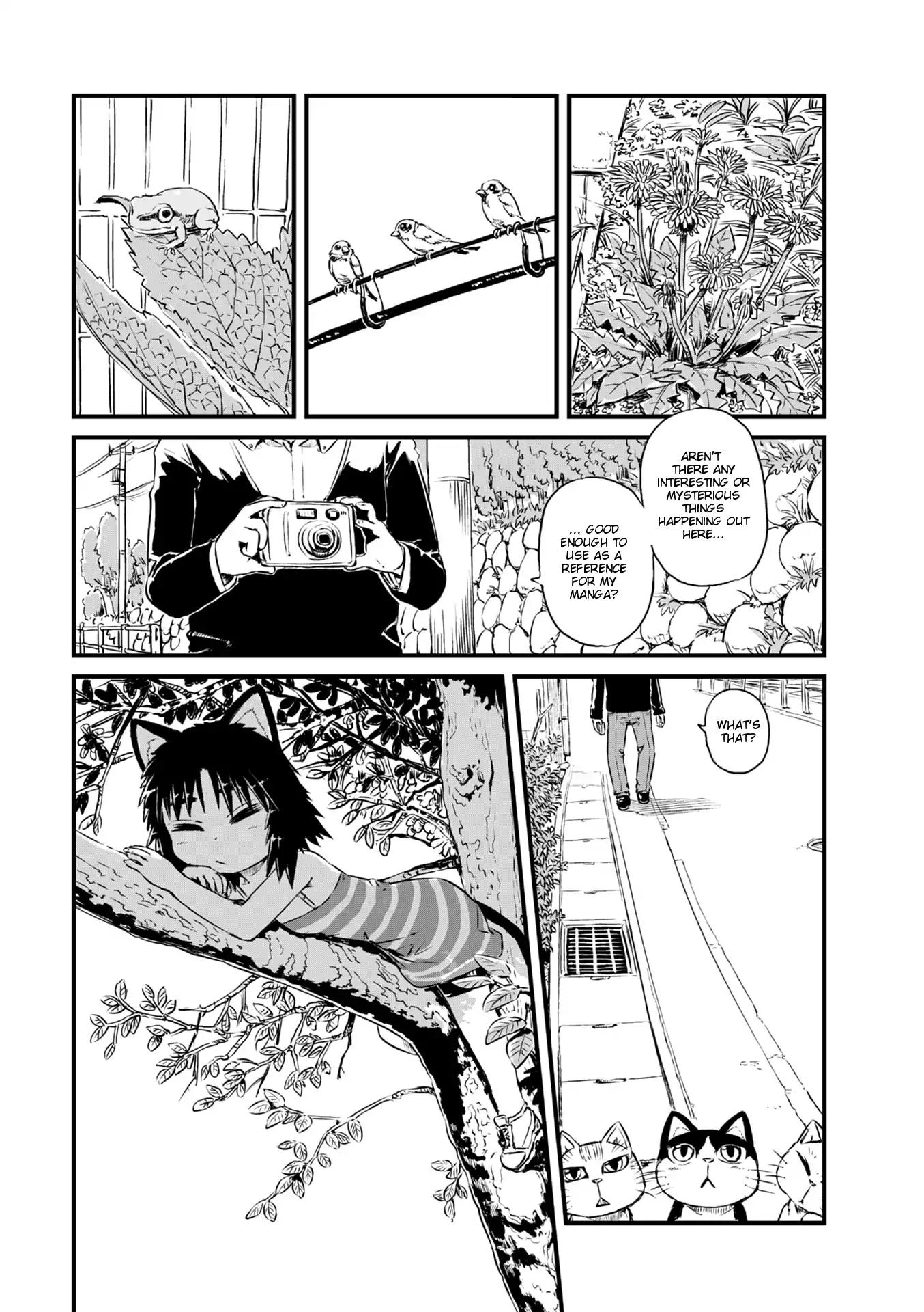 Neko Musume Michikusa Nikki Chapter 57 page 1 - Chapter 57: Passing the Time Observing Kurona