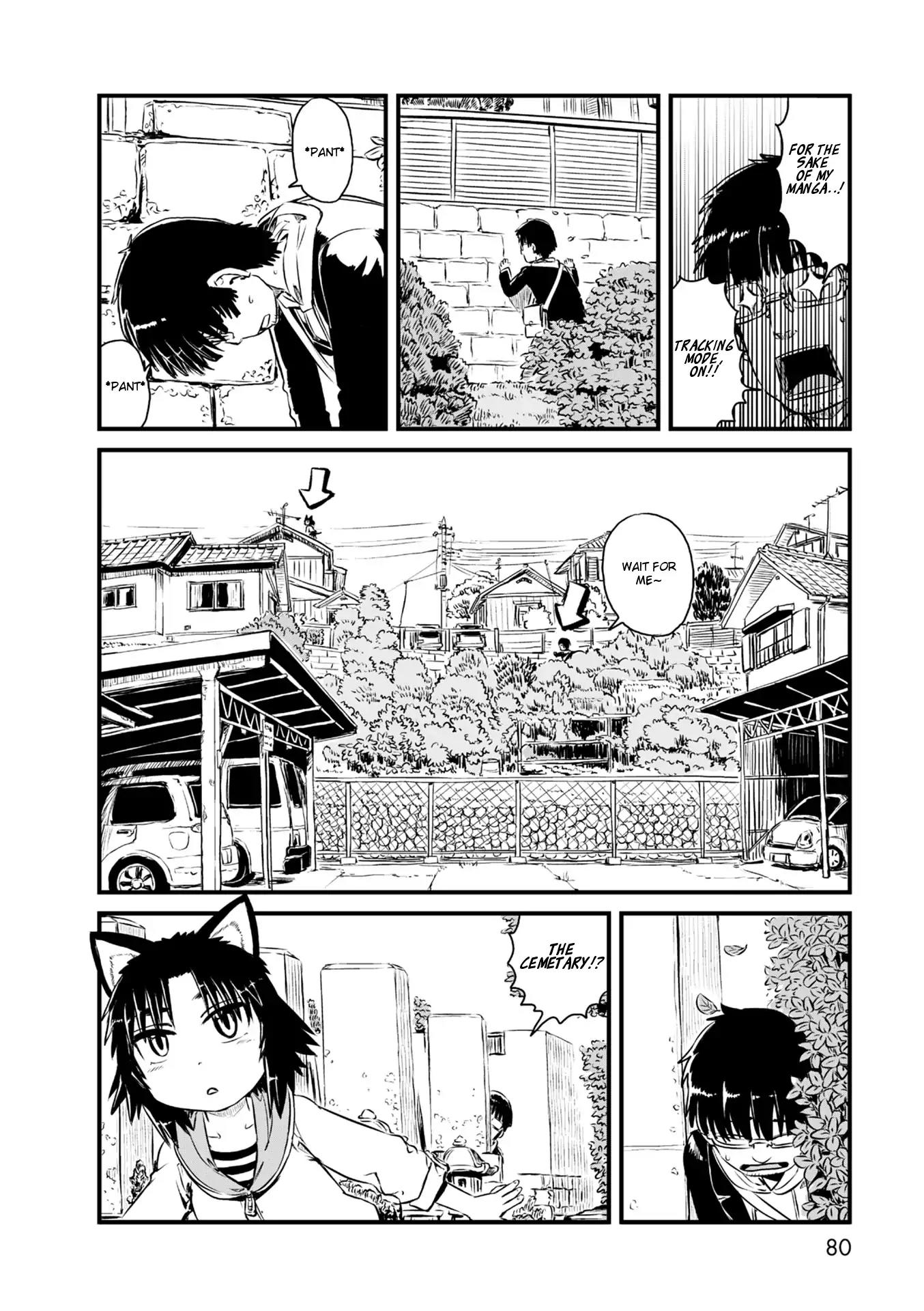 Neko Musume Michikusa Nikki Chapter 57 page 10 - Chapter 57: Passing the Time Observing Kurona