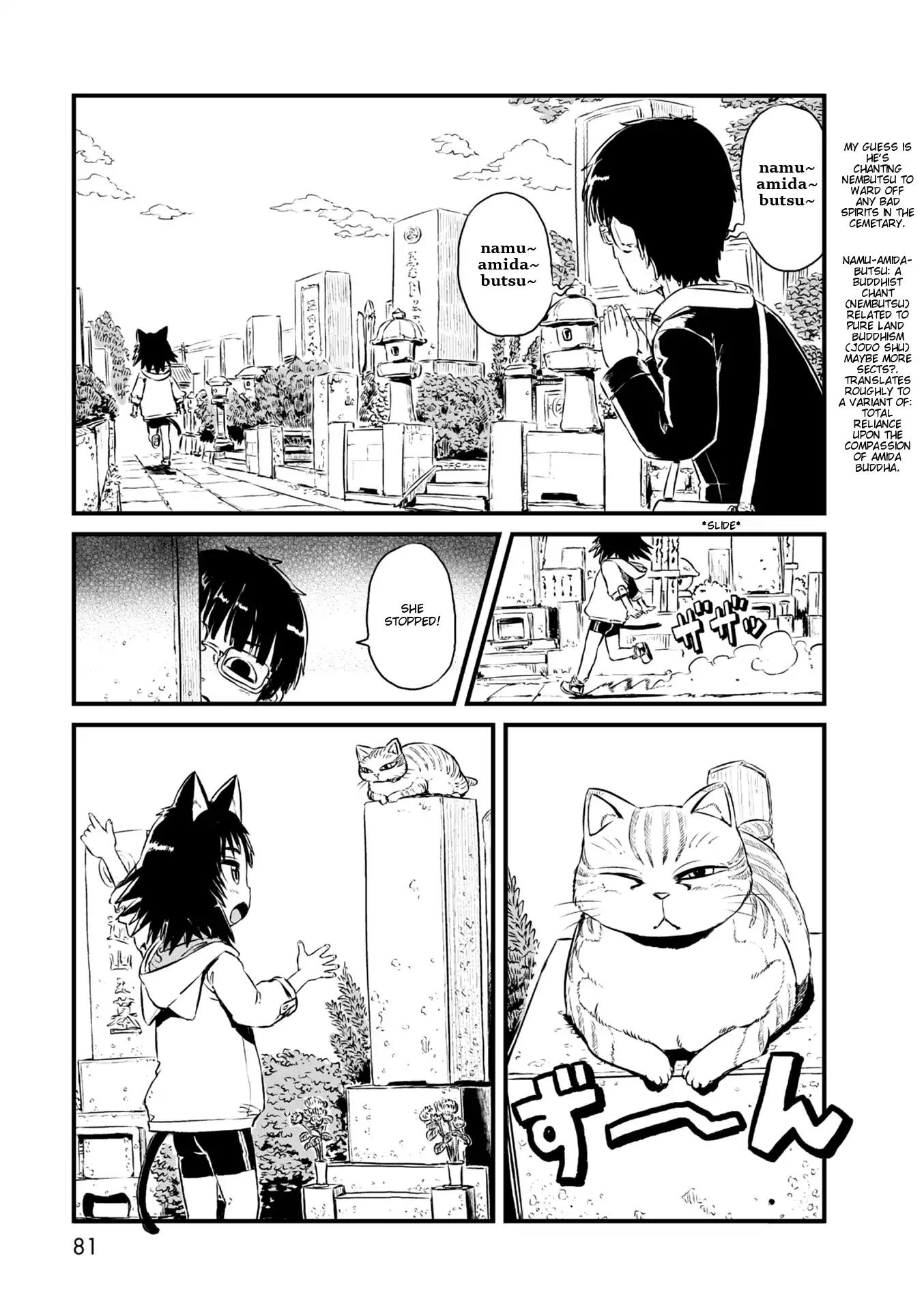 Neko Musume Michikusa Nikki Chapter 57 page 11 - Chapter 57: Passing the Time Observing Kurona