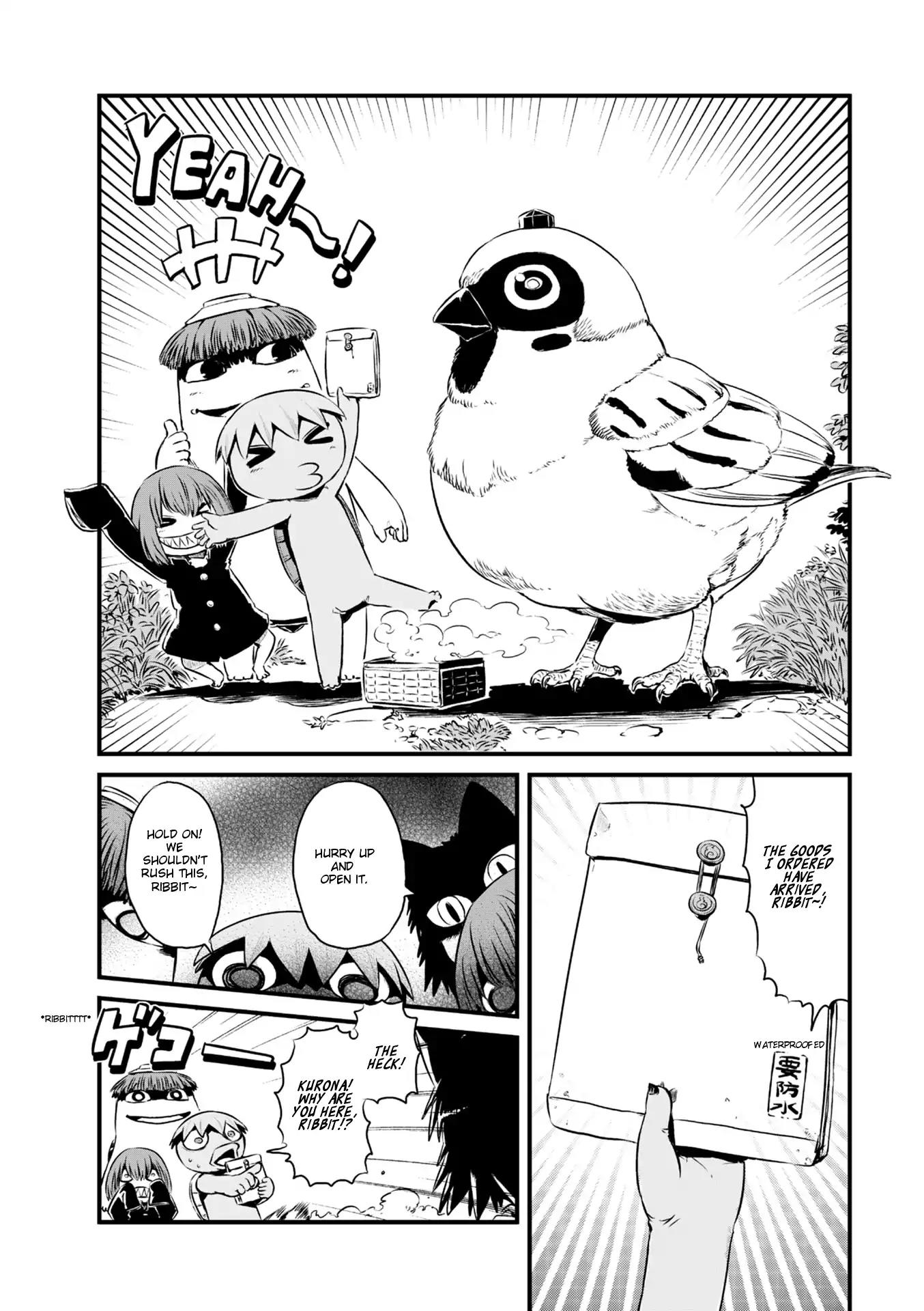 Neko Musume Michikusa Nikki Chapter 57 page 15 - Chapter 57: Passing the Time Observing Kurona