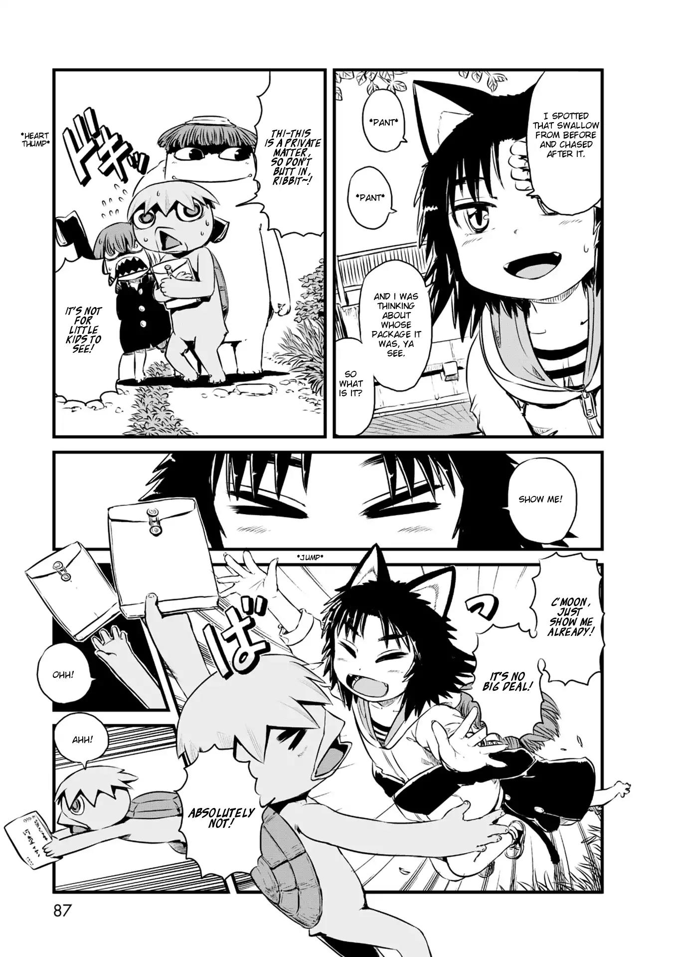 Neko Musume Michikusa Nikki Chapter 57 page 16 - Chapter 57: Passing the Time Observing Kurona