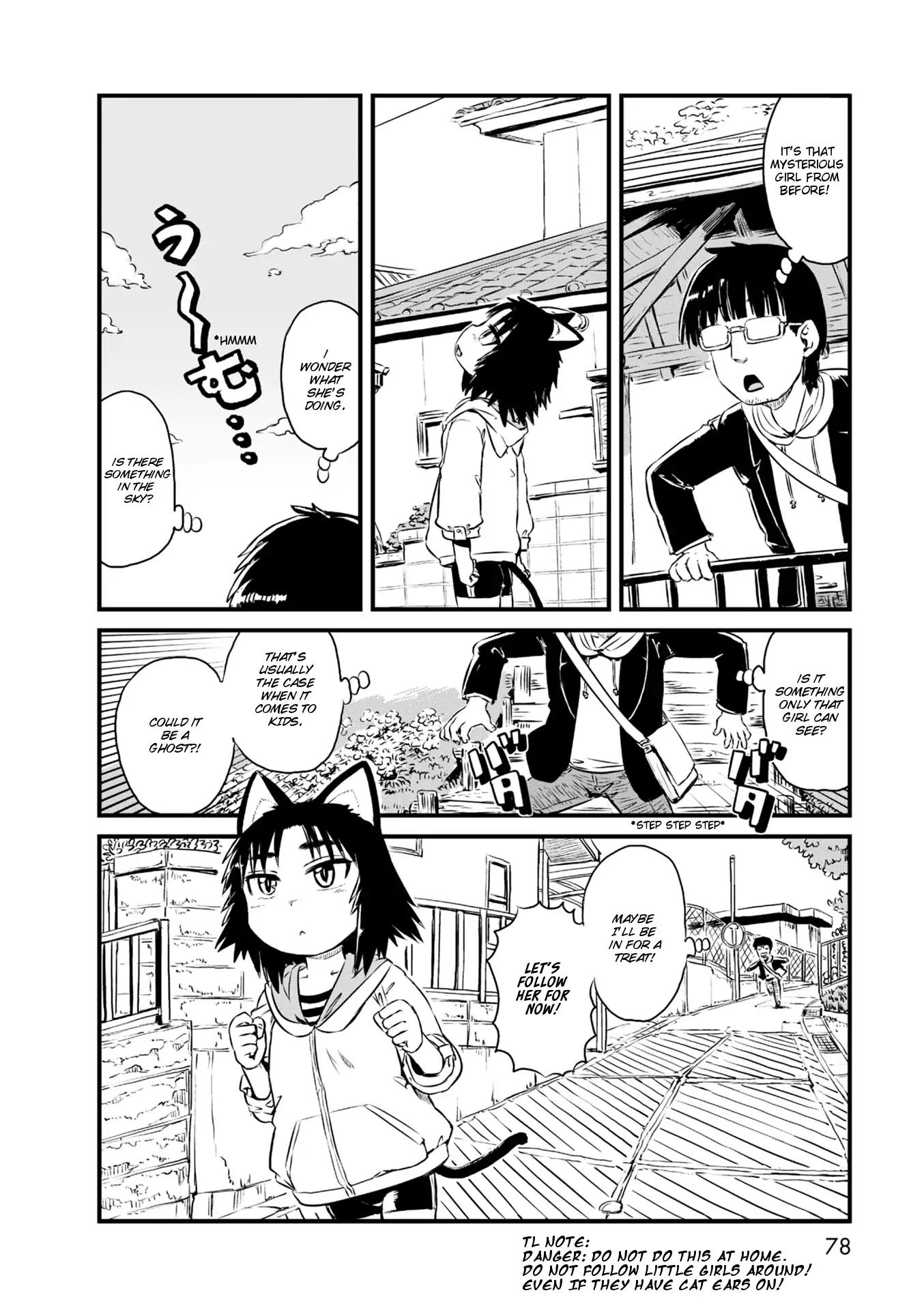 Neko Musume Michikusa Nikki Chapter 57 page 8 - Chapter 57: Passing the Time Observing Kurona