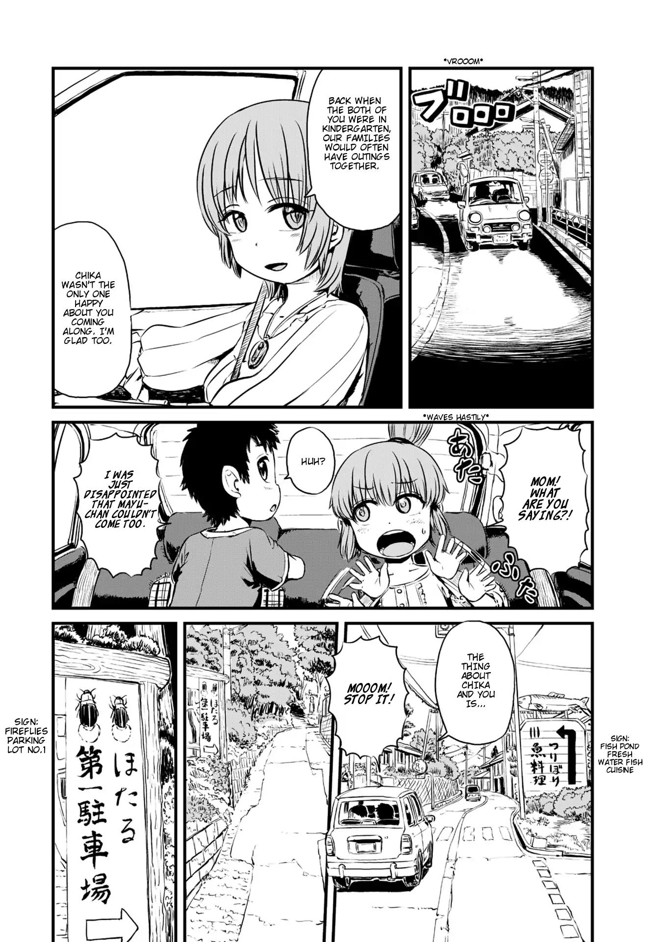 Neko Musume Michikusa Nikki Chapter 58 page 1 - Chapter 58: Passing The Time On A Path Of Fireflies At Night