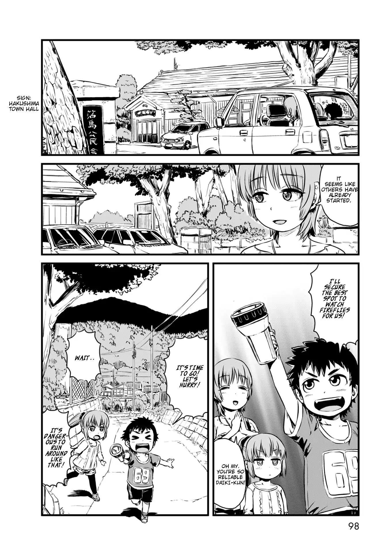 Neko Musume Michikusa Nikki Chapter 58 page 2 - Chapter 58: Passing The Time On A Path Of Fireflies At Night