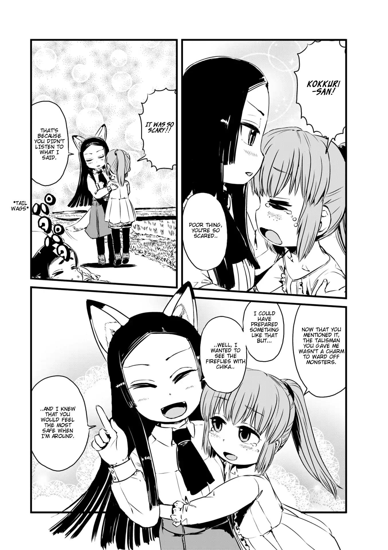 Neko Musume Michikusa Nikki Chapter 58 page 20 - Chapter 58: Passing The Time On A Path Of Fireflies At Night