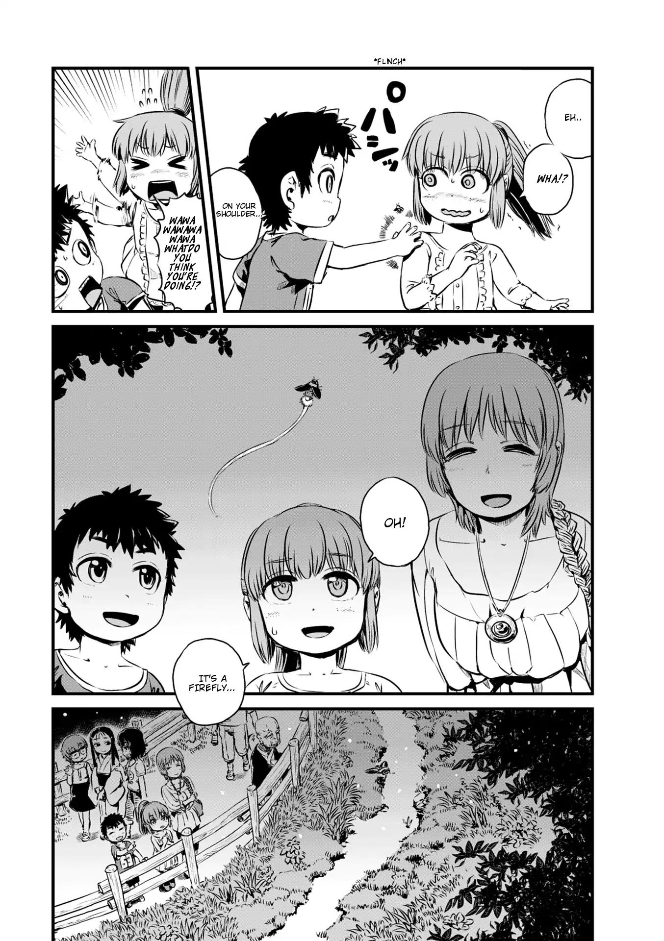 Neko Musume Michikusa Nikki Chapter 58 page 6 - Chapter 58: Passing The Time On A Path Of Fireflies At Night
