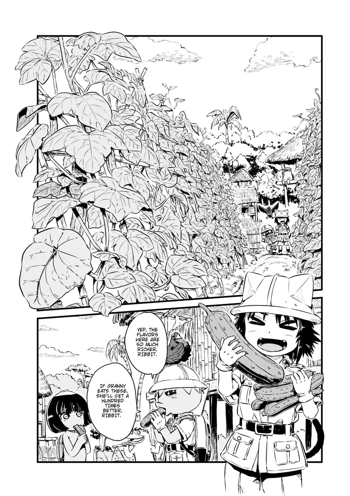 Neko Musume Michikusa Nikki Chapter 59 page 14 - Chapter 59: Passing the Time Giving Gifts to Granny