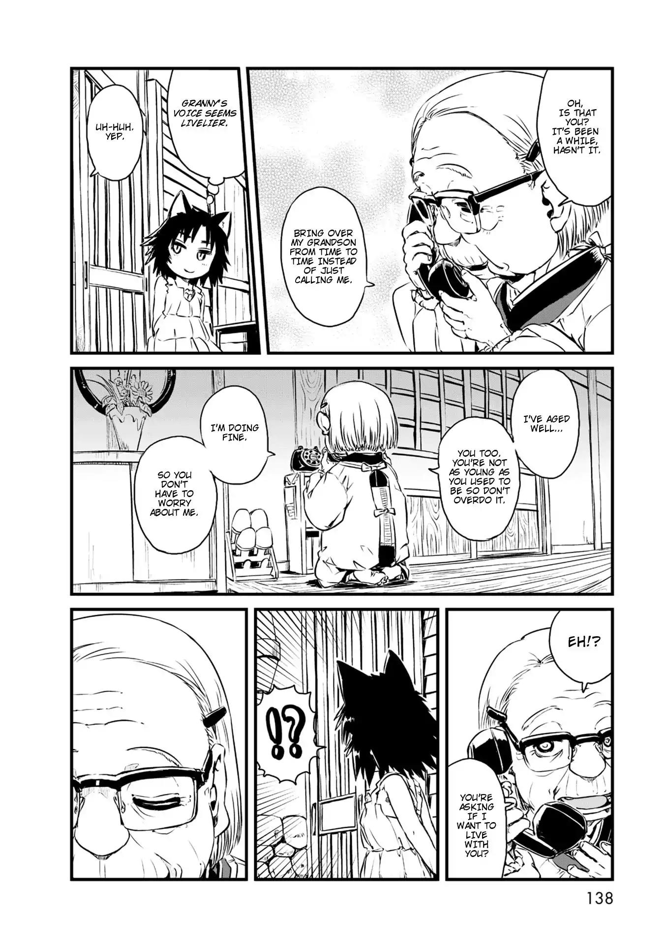 Neko Musume Michikusa Nikki Chapter 59 page 16 - Chapter 59: Passing the Time Giving Gifts to Granny