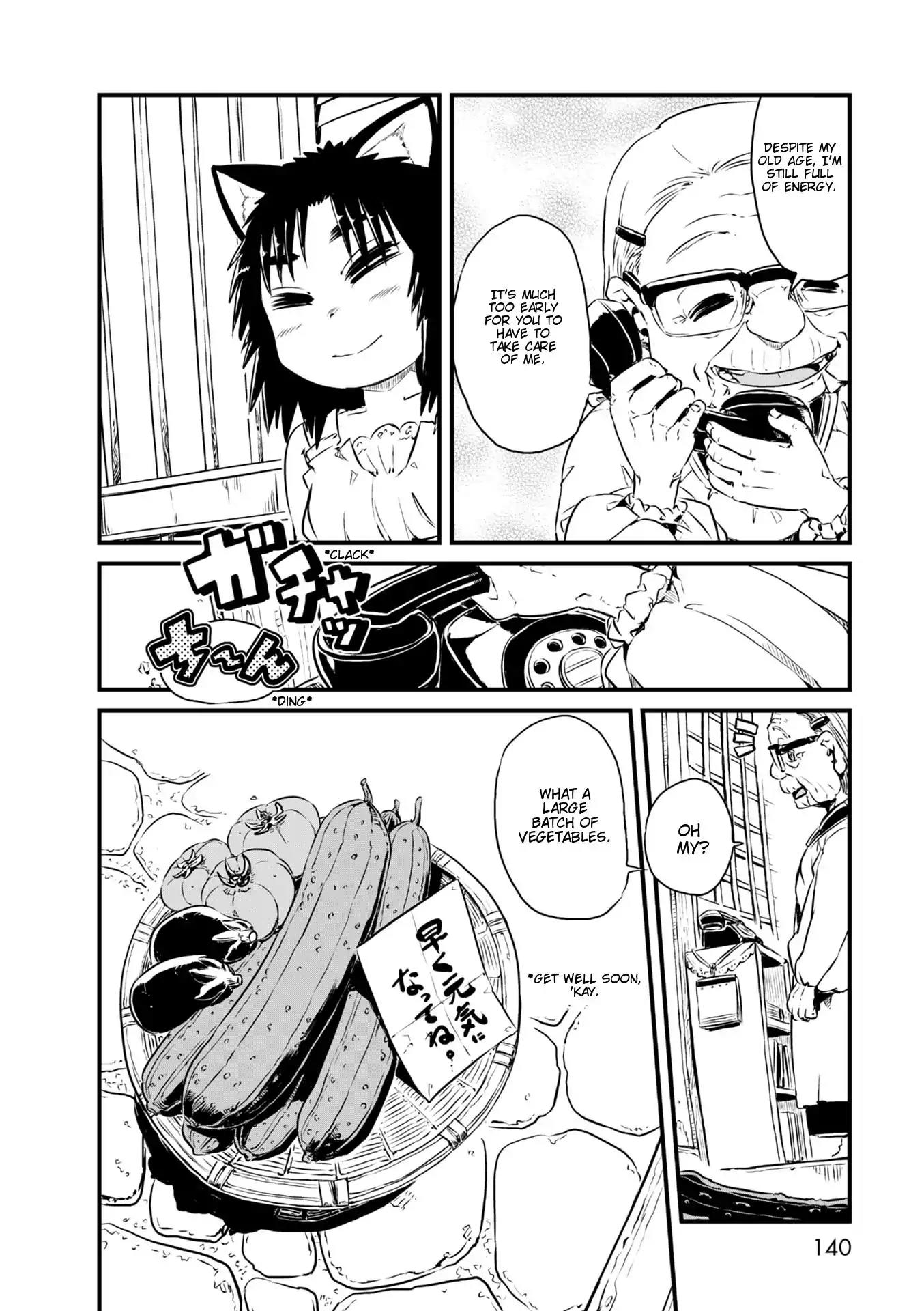 Neko Musume Michikusa Nikki Chapter 59 page 18 - Chapter 59: Passing the Time Giving Gifts to Granny