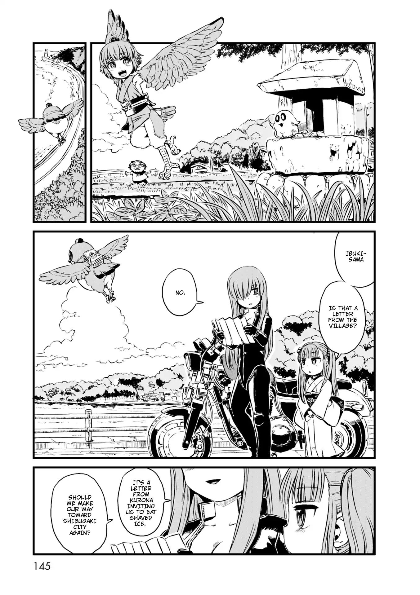 Neko Musume Michikusa Nikki Chapter 59 page 23 - Chapter 59: Passing the Time Giving Gifts to Granny