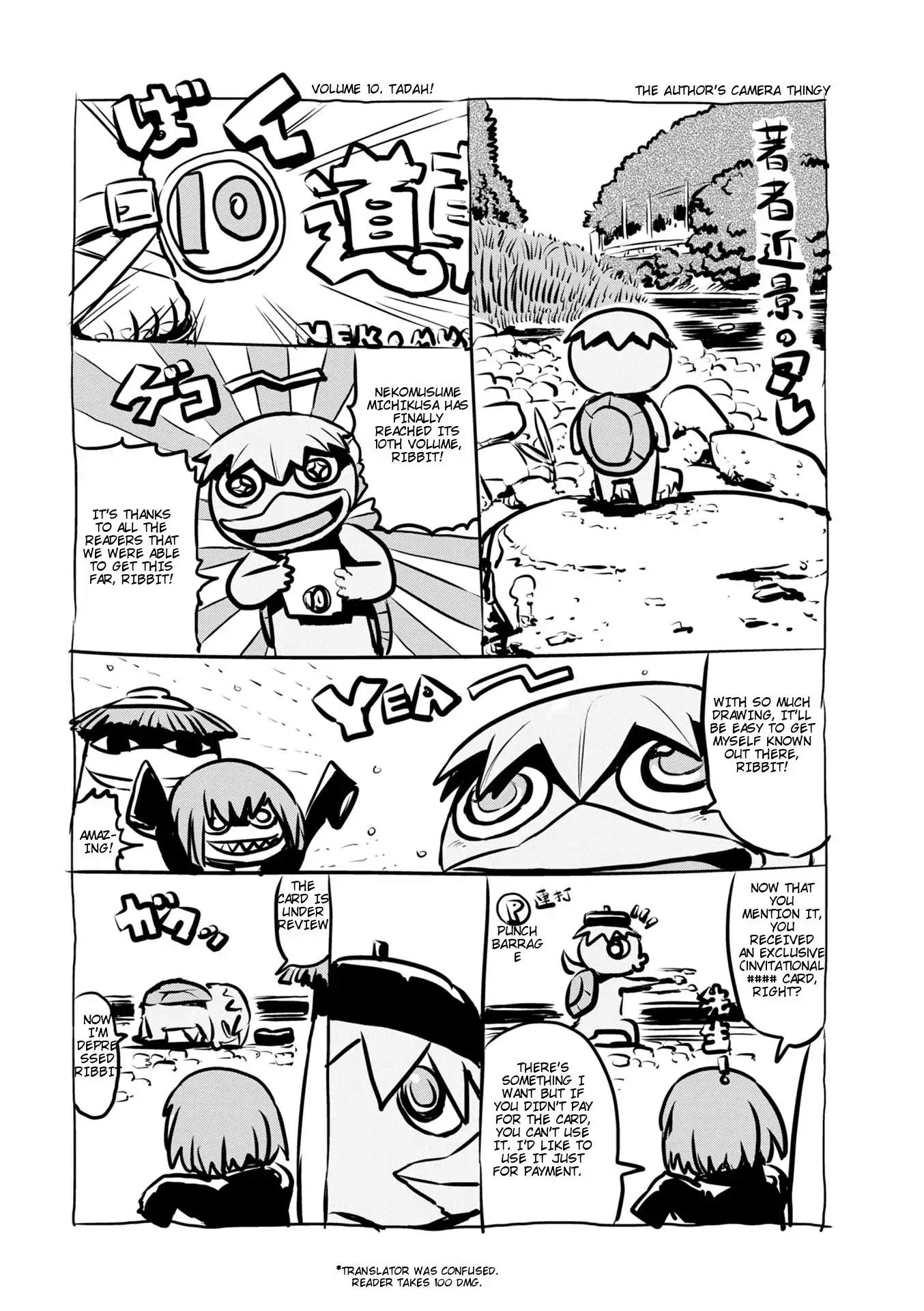 Neko Musume Michikusa Nikki Chapter 59 page 25 - Chapter 59: Passing the Time Giving Gifts to Granny