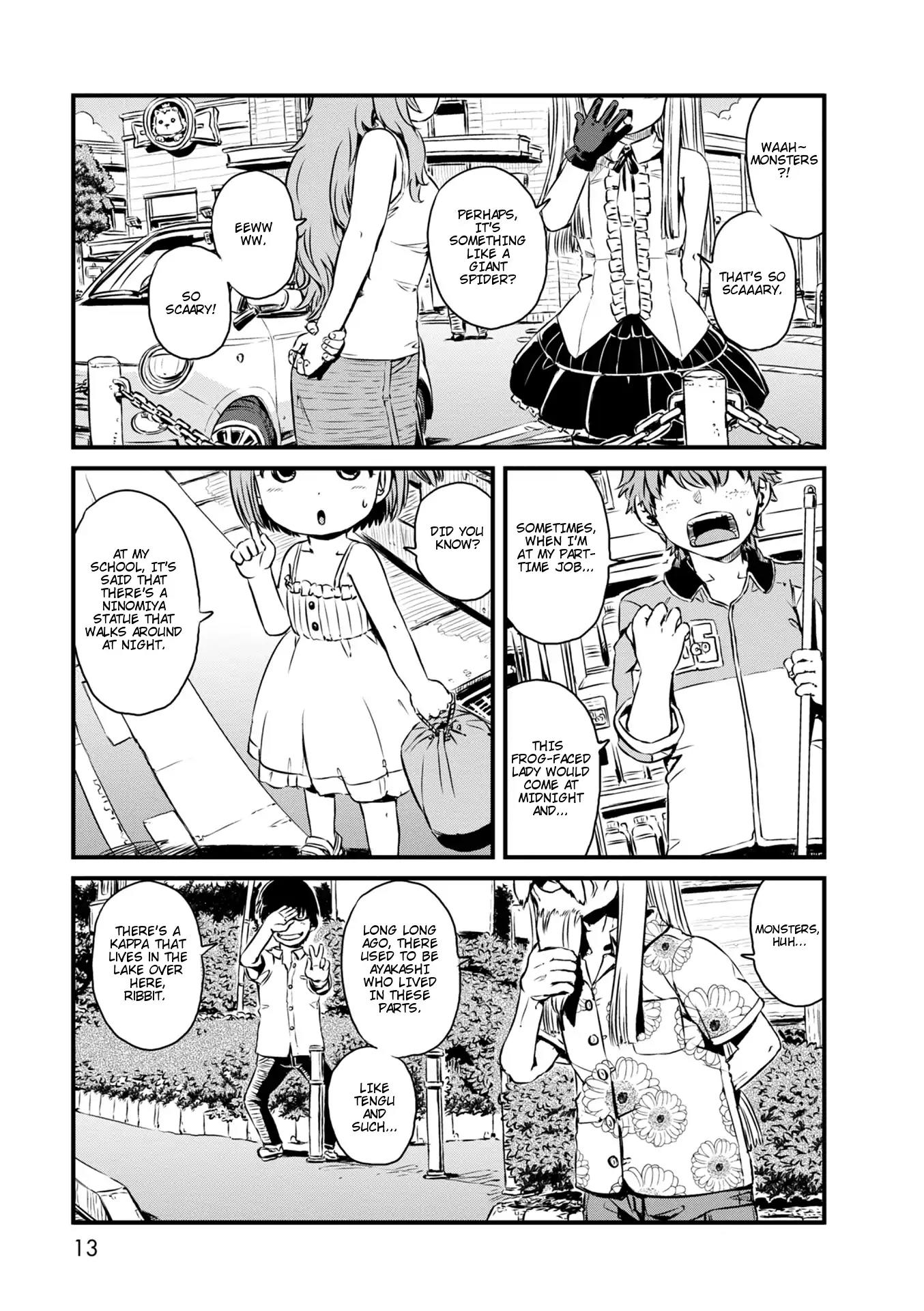 Neko Musume Michikusa Nikki Chapter 60 page 13 - Chapter 60: Passing The Time In The World Unknown