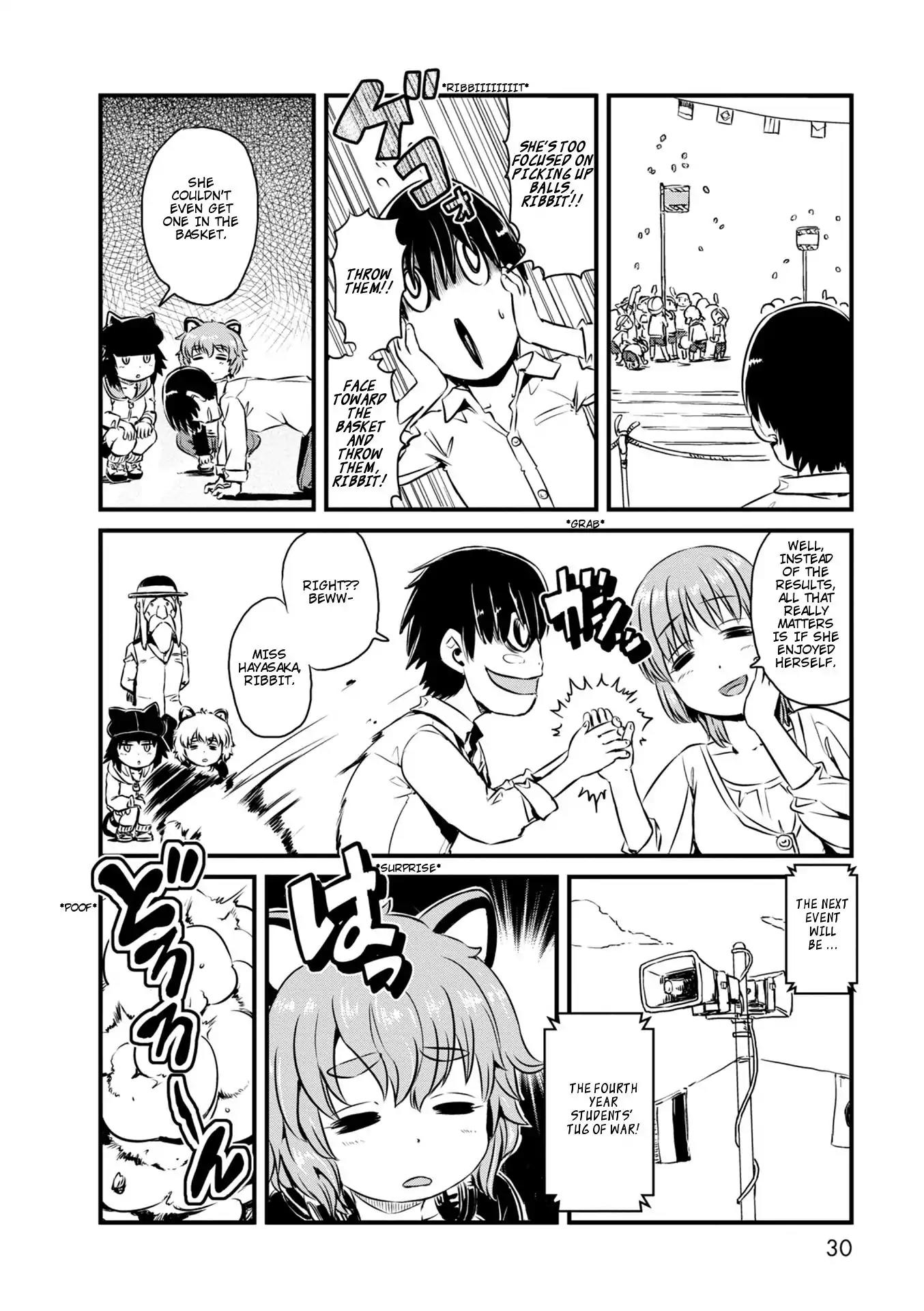 Neko Musume Michikusa Nikki Chapter 61 page 12 - Chapter 61: Passing the Time at a Sports Meet