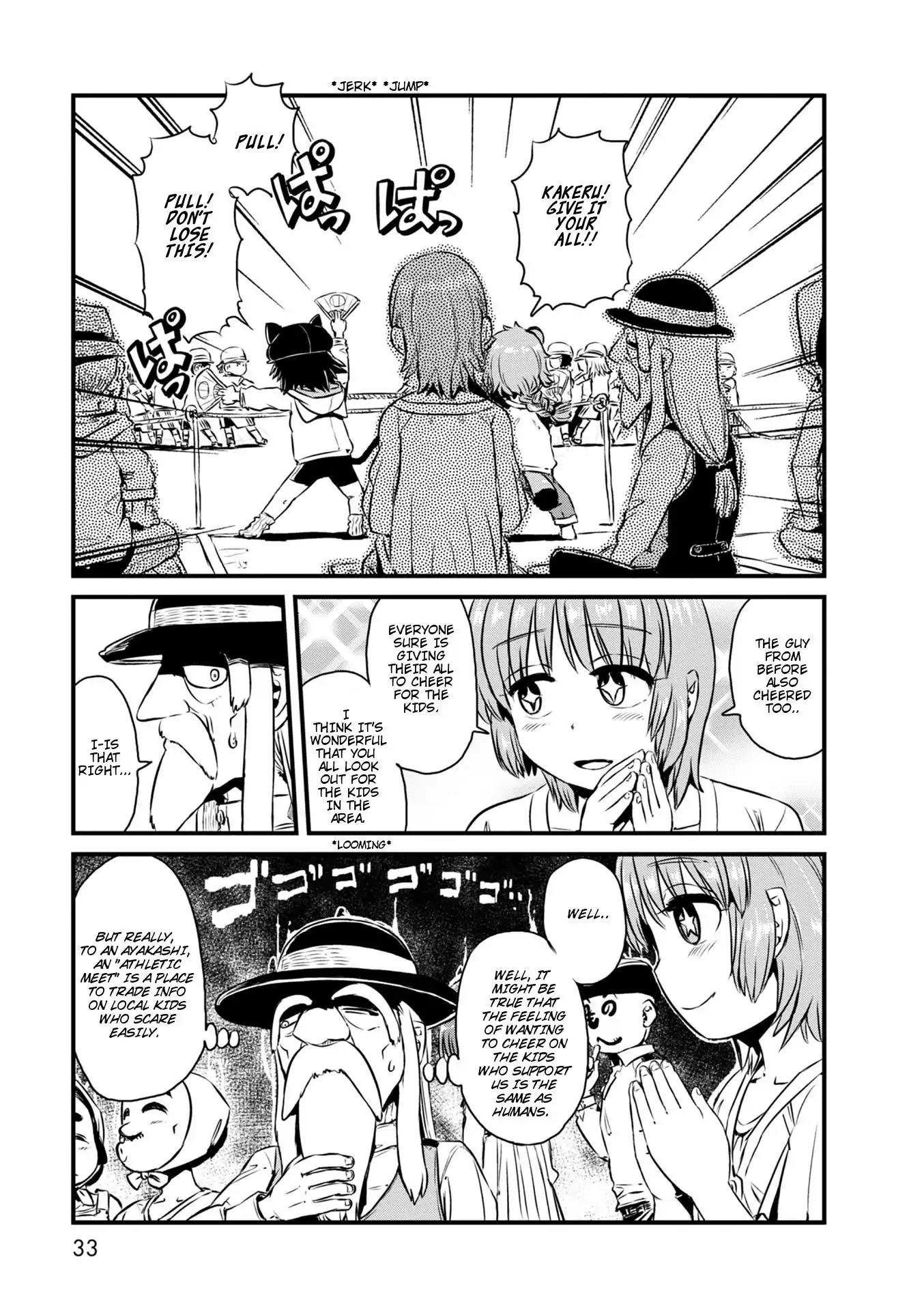 Neko Musume Michikusa Nikki Chapter 61 page 15 - Chapter 61: Passing the Time at a Sports Meet