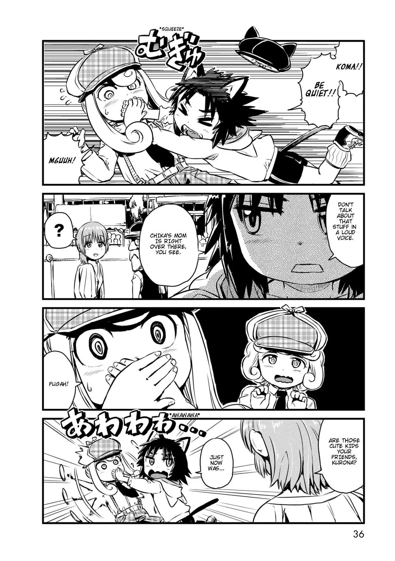 Neko Musume Michikusa Nikki Chapter 61 page 18 - Chapter 61: Passing the Time at a Sports Meet