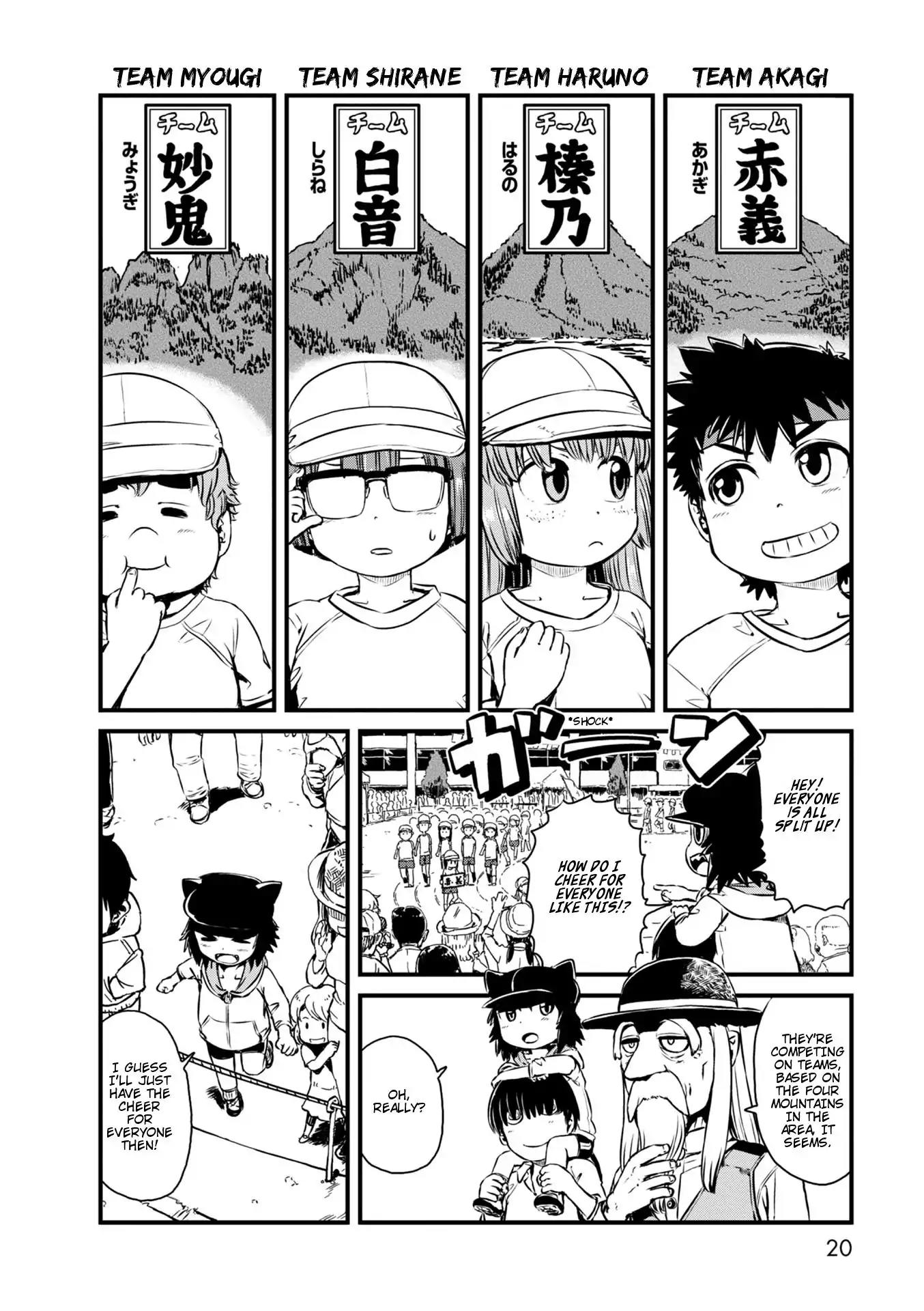 Neko Musume Michikusa Nikki Chapter 61 page 2 - Chapter 61: Passing the Time at a Sports Meet