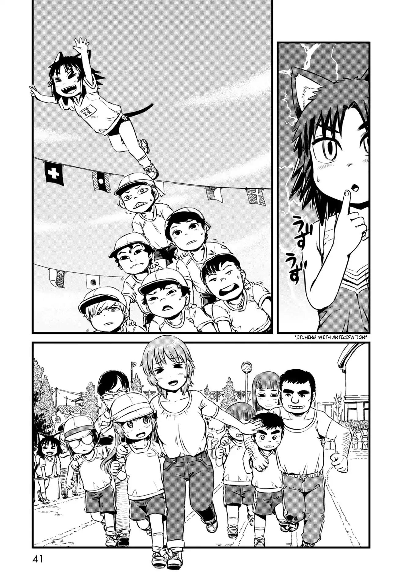 Neko Musume Michikusa Nikki Chapter 61 page 23 - Chapter 61: Passing the Time at a Sports Meet