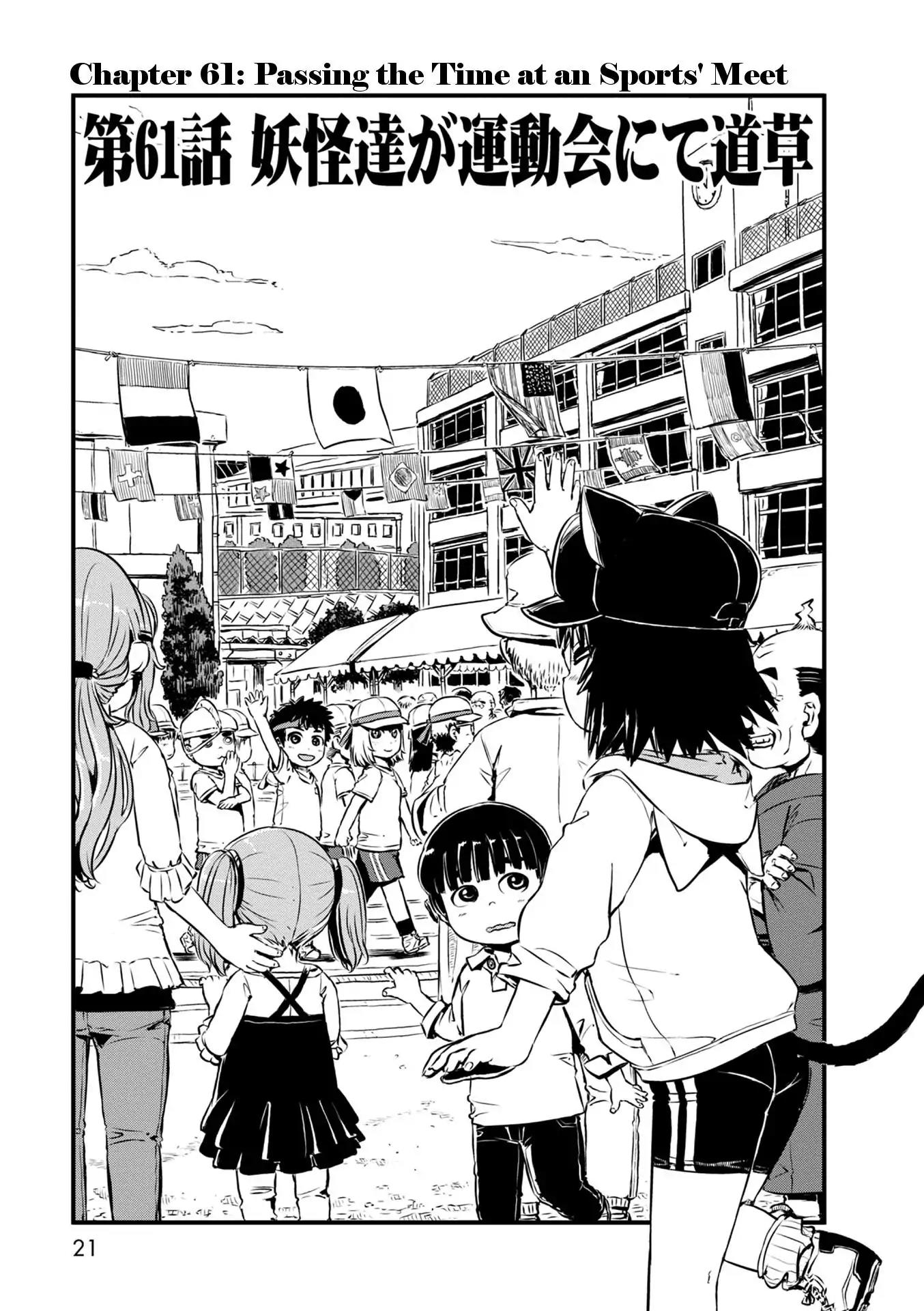 Neko Musume Michikusa Nikki Chapter 61 page 3 - Chapter 61: Passing the Time at a Sports Meet