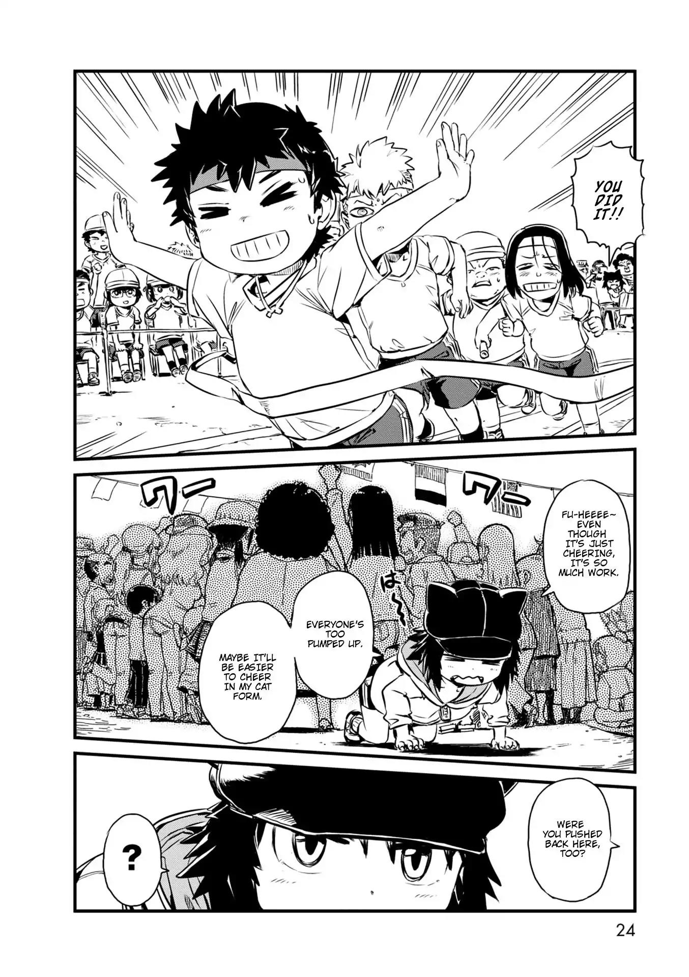 Neko Musume Michikusa Nikki Chapter 61 page 6 - Chapter 61: Passing the Time at a Sports Meet