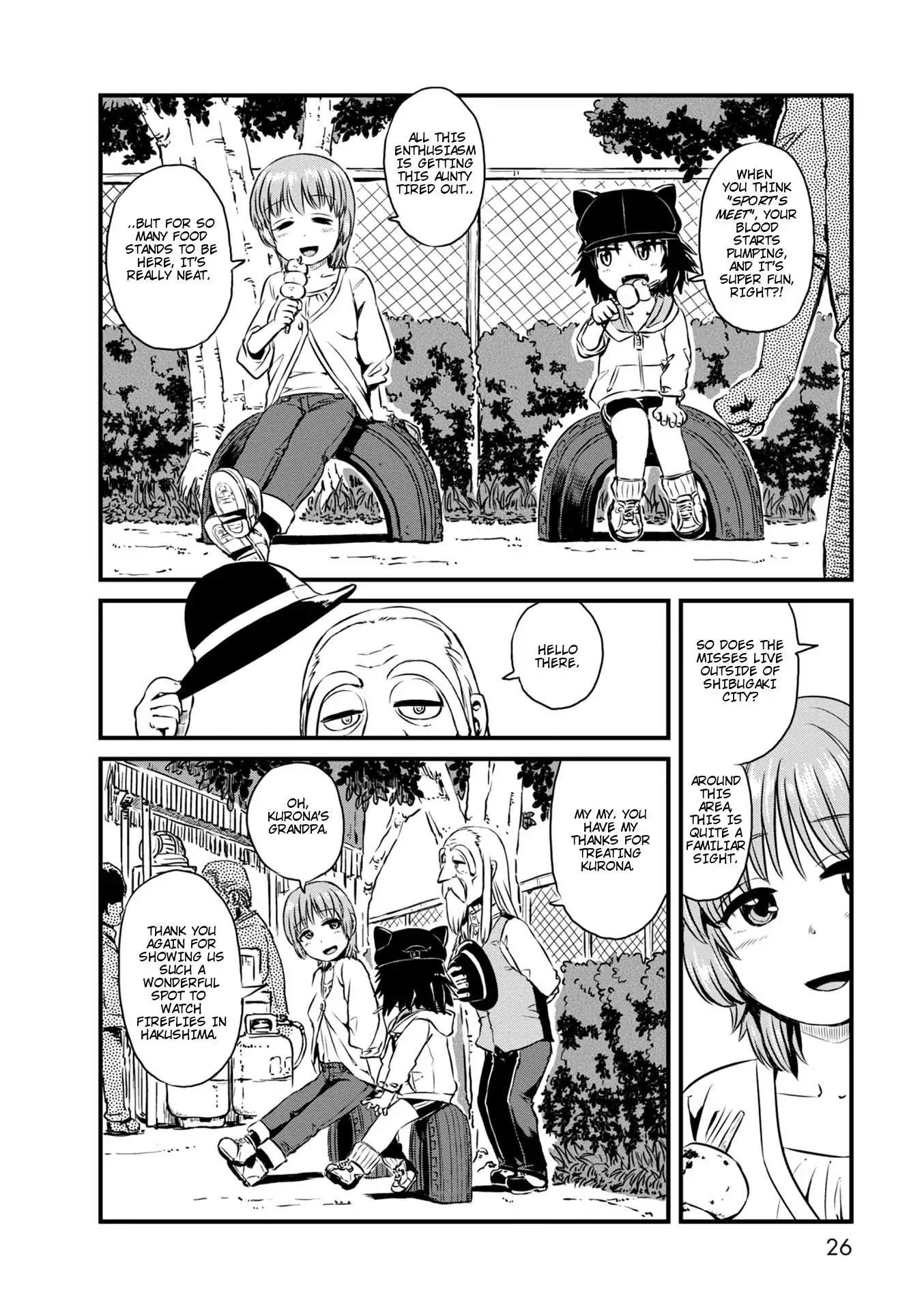 Neko Musume Michikusa Nikki Chapter 61 page 8 - Chapter 61: Passing the Time at a Sports Meet
