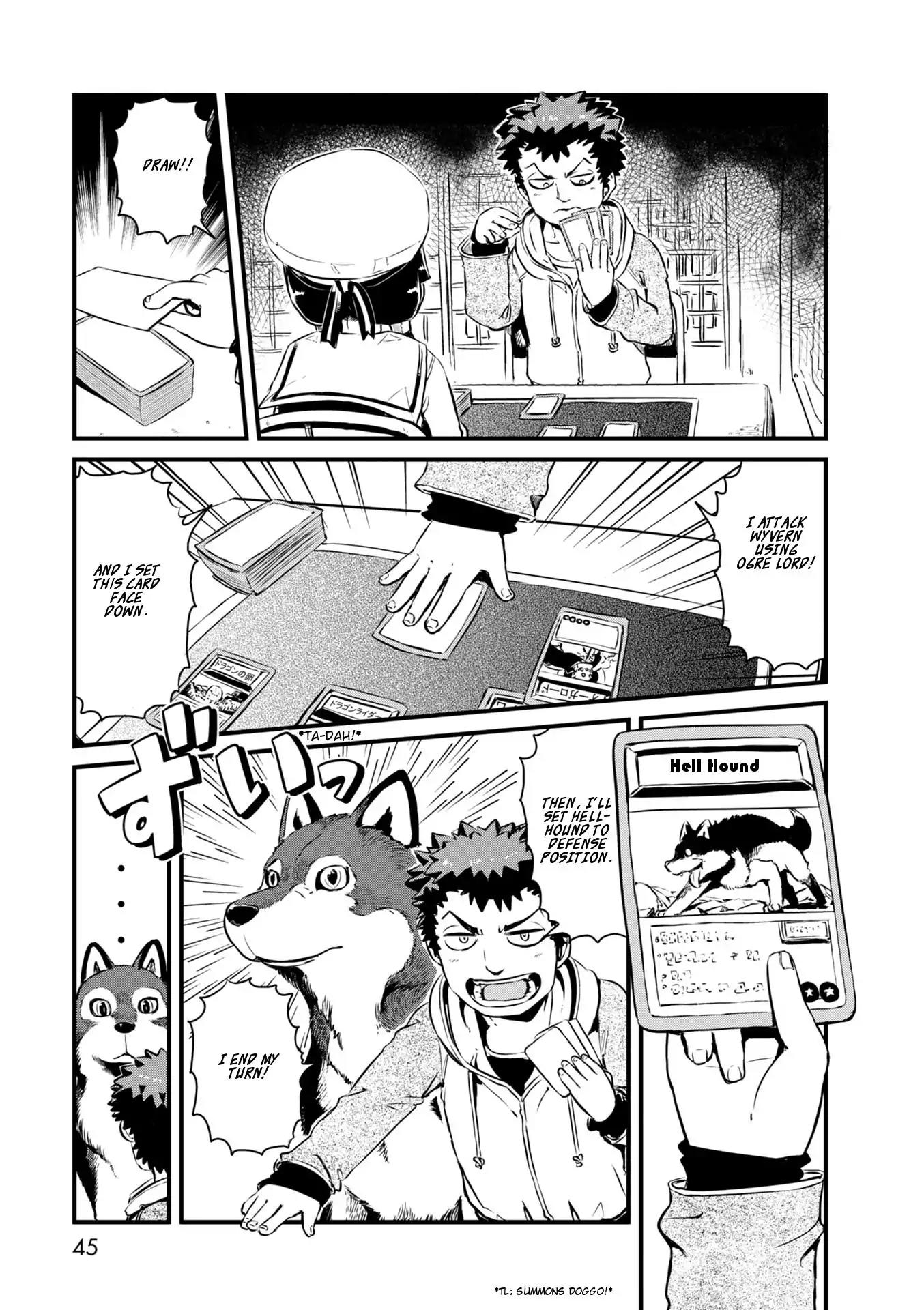 Neko Musume Michikusa Nikki Chapter 62 page 1 - Chapter 62: Passing the Time Dueling at a Card Shop