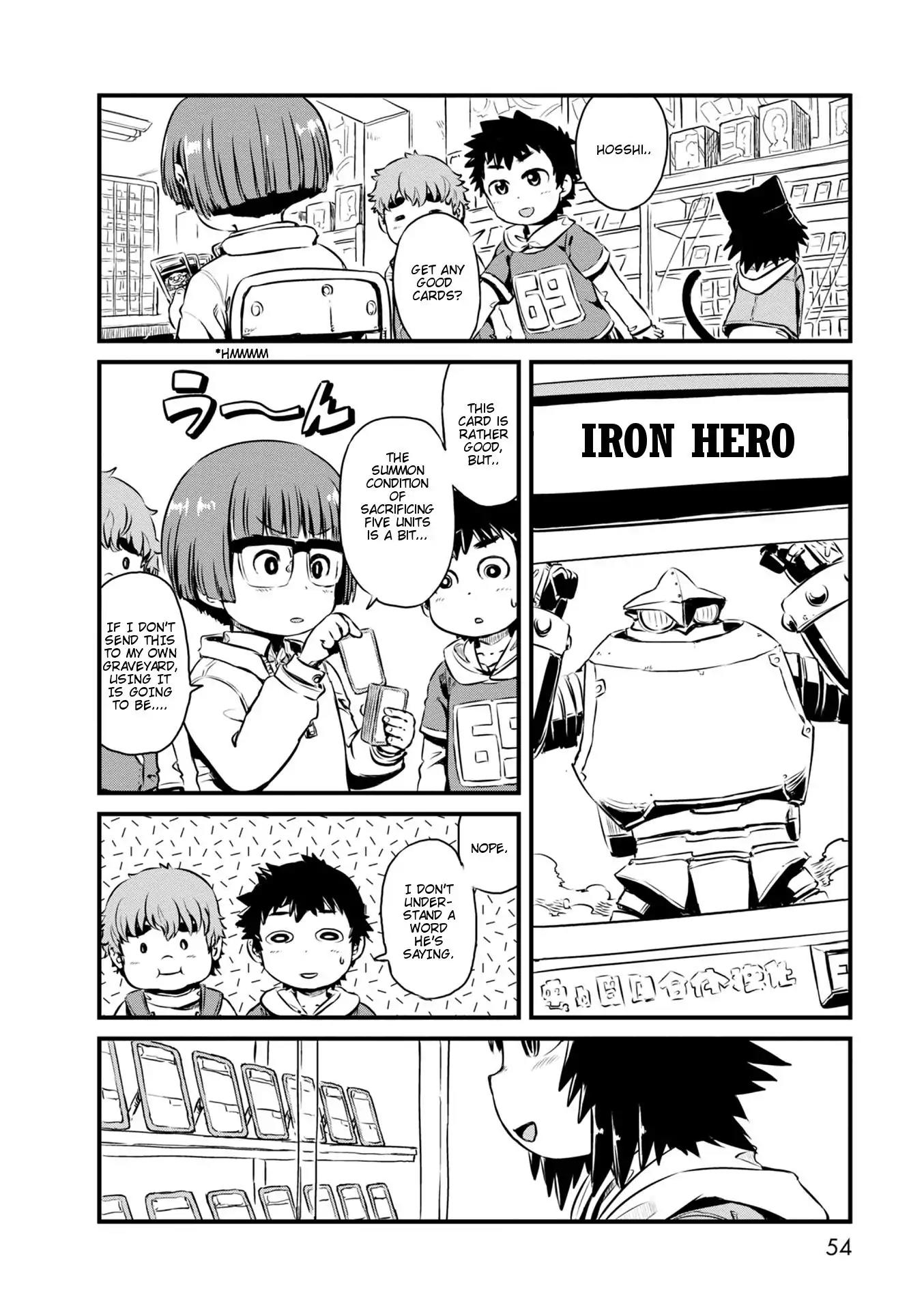 Neko Musume Michikusa Nikki Chapter 62 page 10 - Chapter 62: Passing the Time Dueling at a Card Shop