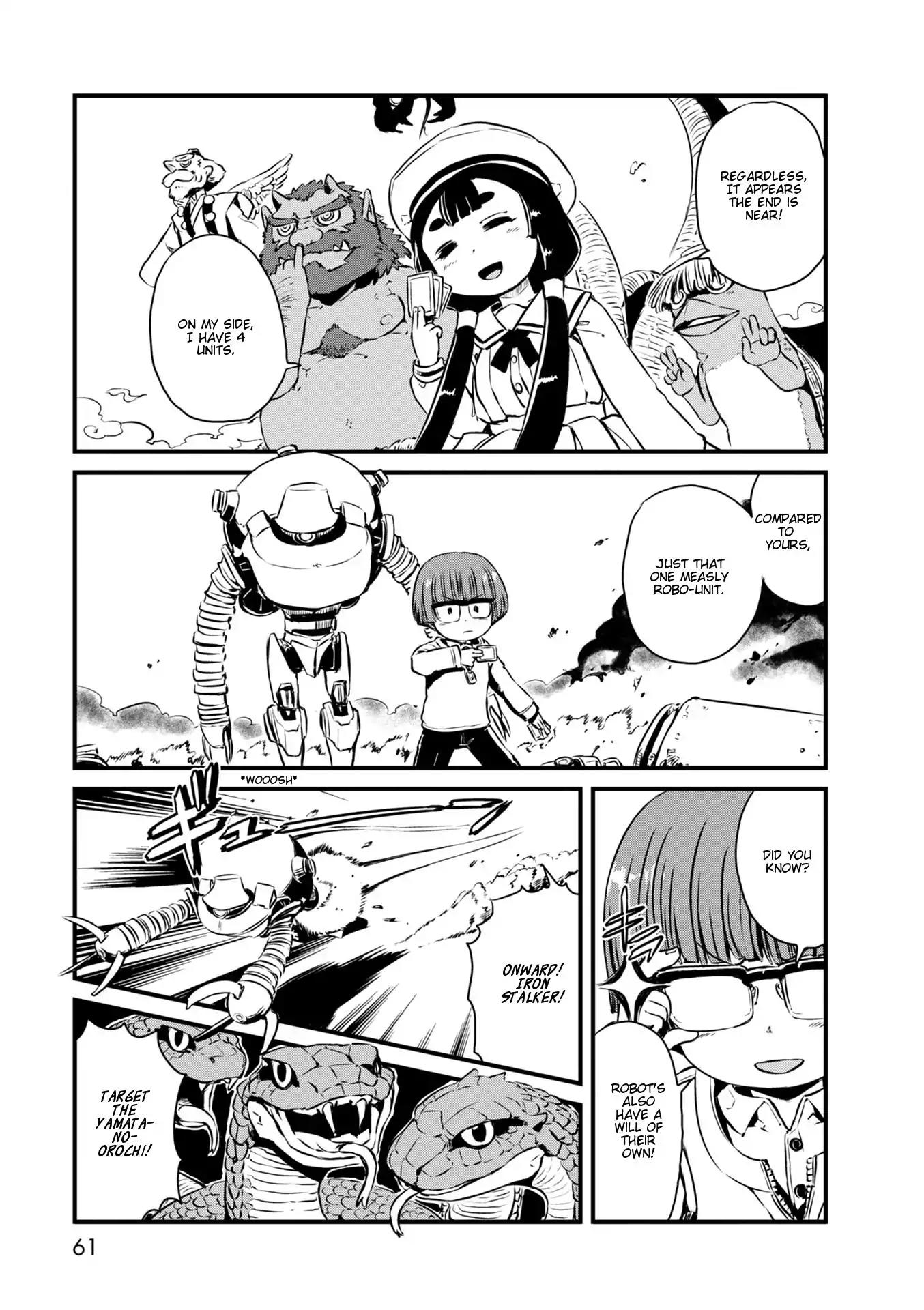 Neko Musume Michikusa Nikki Chapter 62 page 17 - Chapter 62: Passing the Time Dueling at a Card Shop