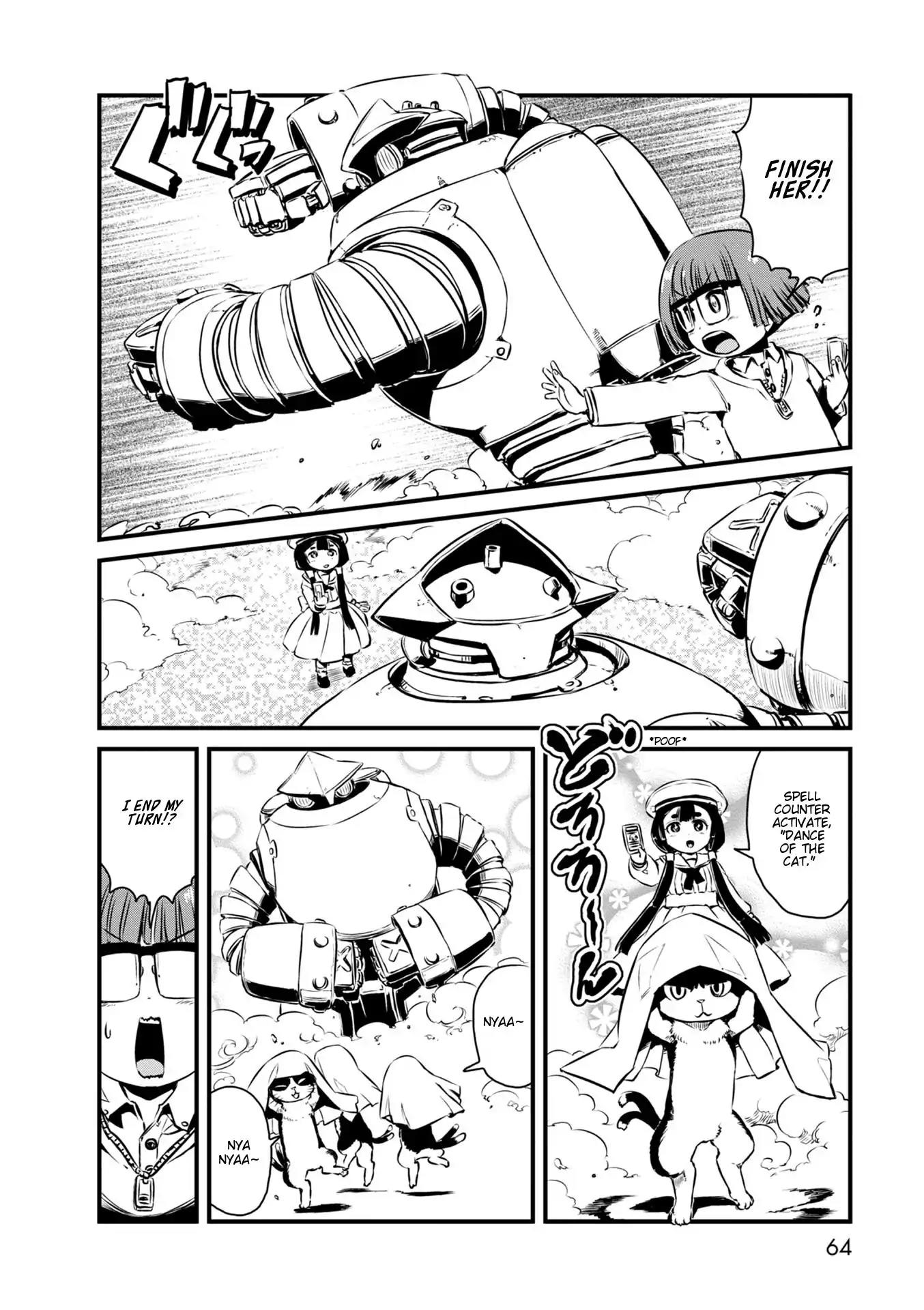 Neko Musume Michikusa Nikki Chapter 62 page 20 - Chapter 62: Passing the Time Dueling at a Card Shop