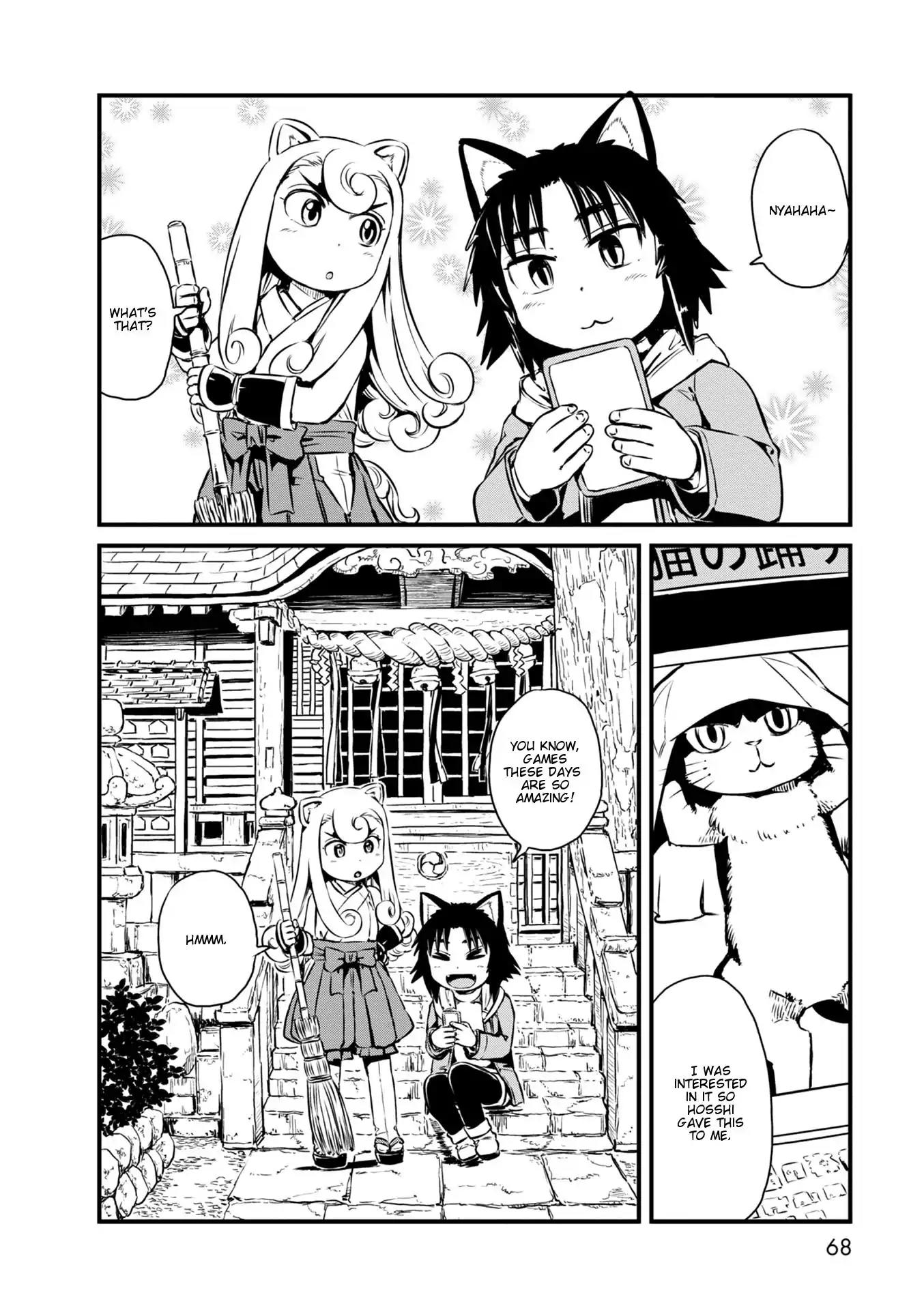 Neko Musume Michikusa Nikki Chapter 62 page 24 - Chapter 62: Passing the Time Dueling at a Card Shop