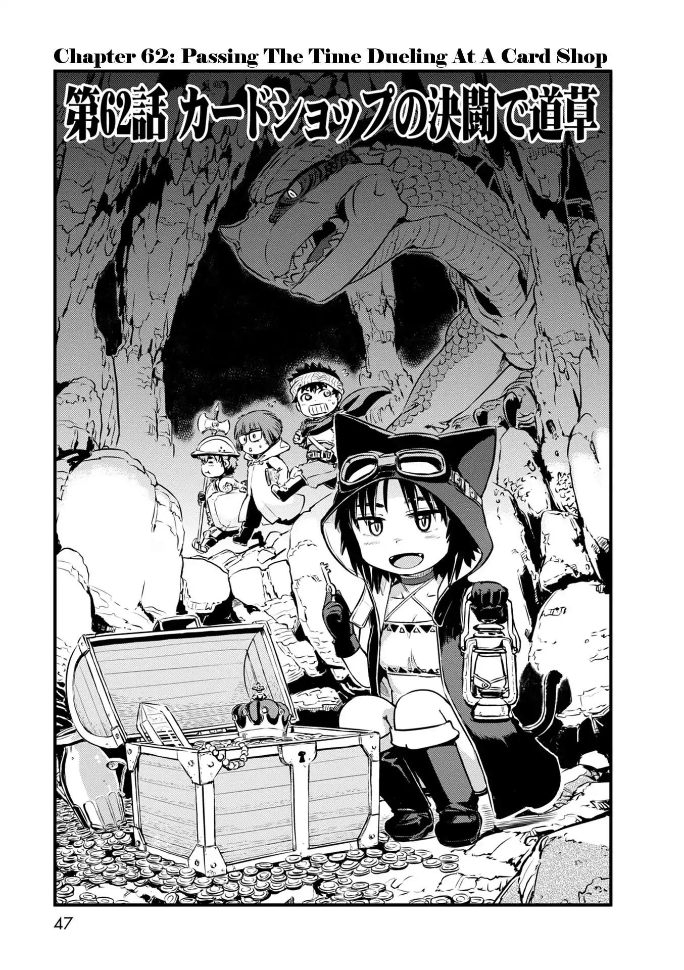 Neko Musume Michikusa Nikki Chapter 62 page 3 - Chapter 62: Passing the Time Dueling at a Card Shop