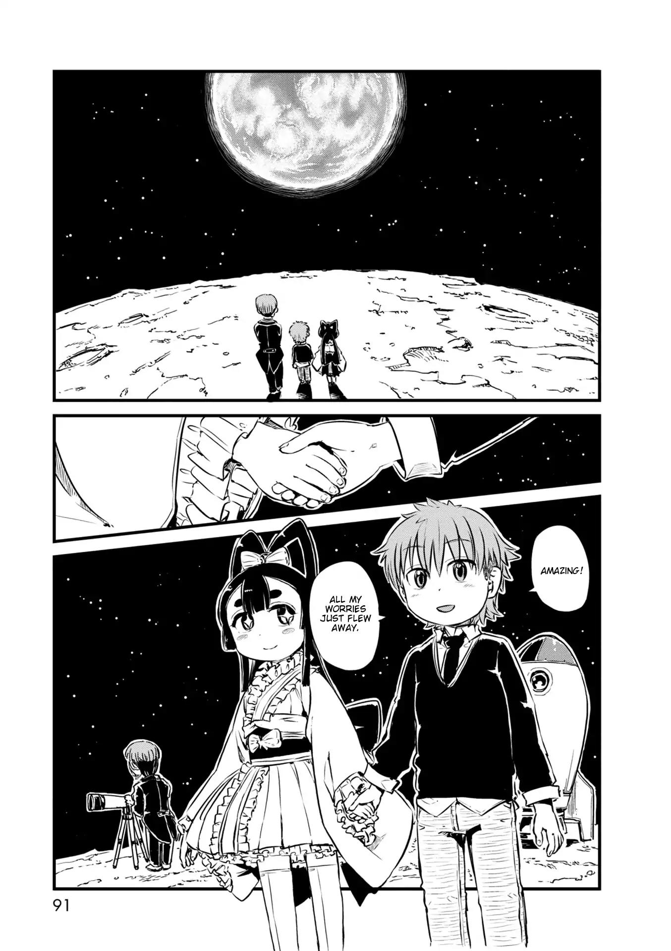 Neko Musume Michikusa Nikki Chapter 63 page 21 - Chapter 63: Passing the Time Touring the Hokumou Karuta Spots
