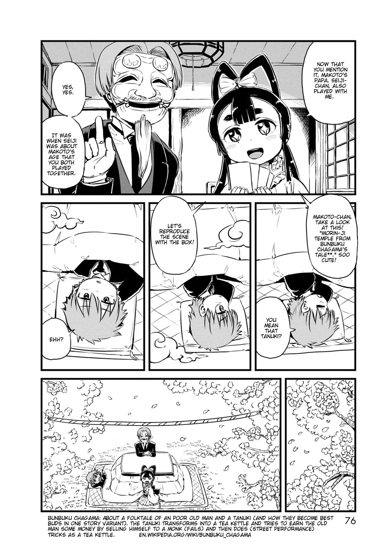 Neko Musume Michikusa Nikki Chapter 63 page 6 - Chapter 63: Passing the Time Touring the Hokumou Karuta Spots