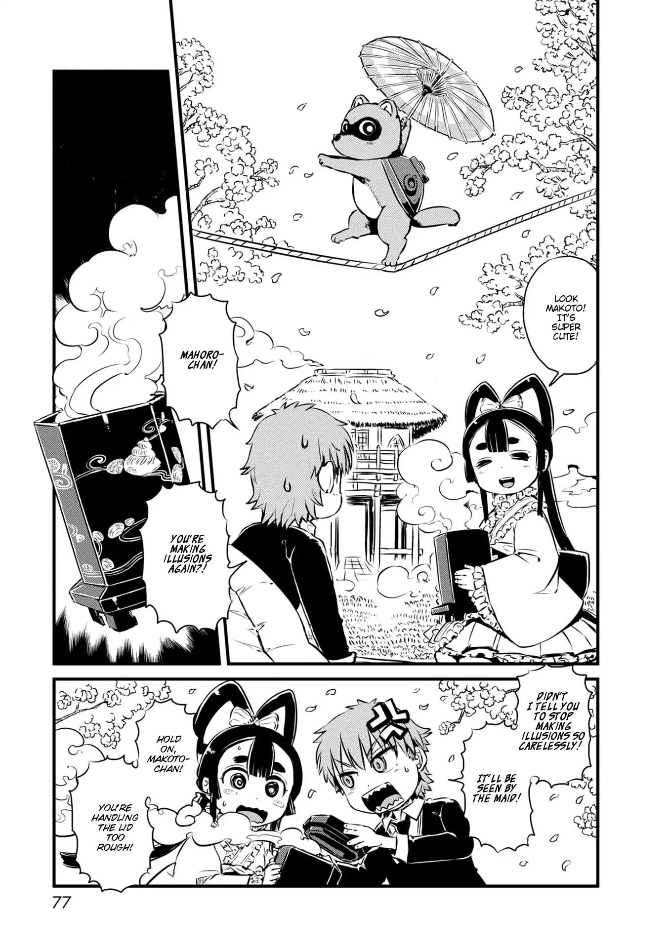 Neko Musume Michikusa Nikki Chapter 63 page 7 - Chapter 63: Passing the Time Touring the Hokumou Karuta Spots