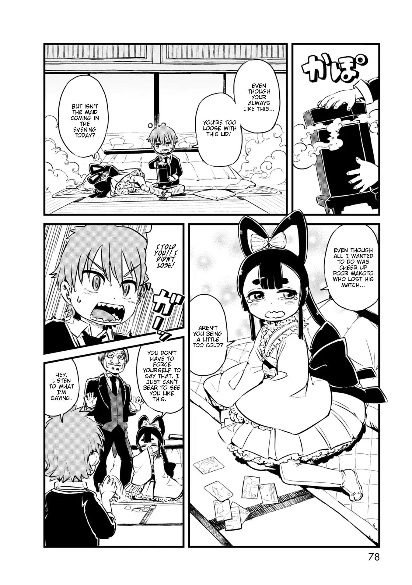 Neko Musume Michikusa Nikki Chapter 63 page 8 - Chapter 63: Passing the Time Touring the Hokumou Karuta Spots