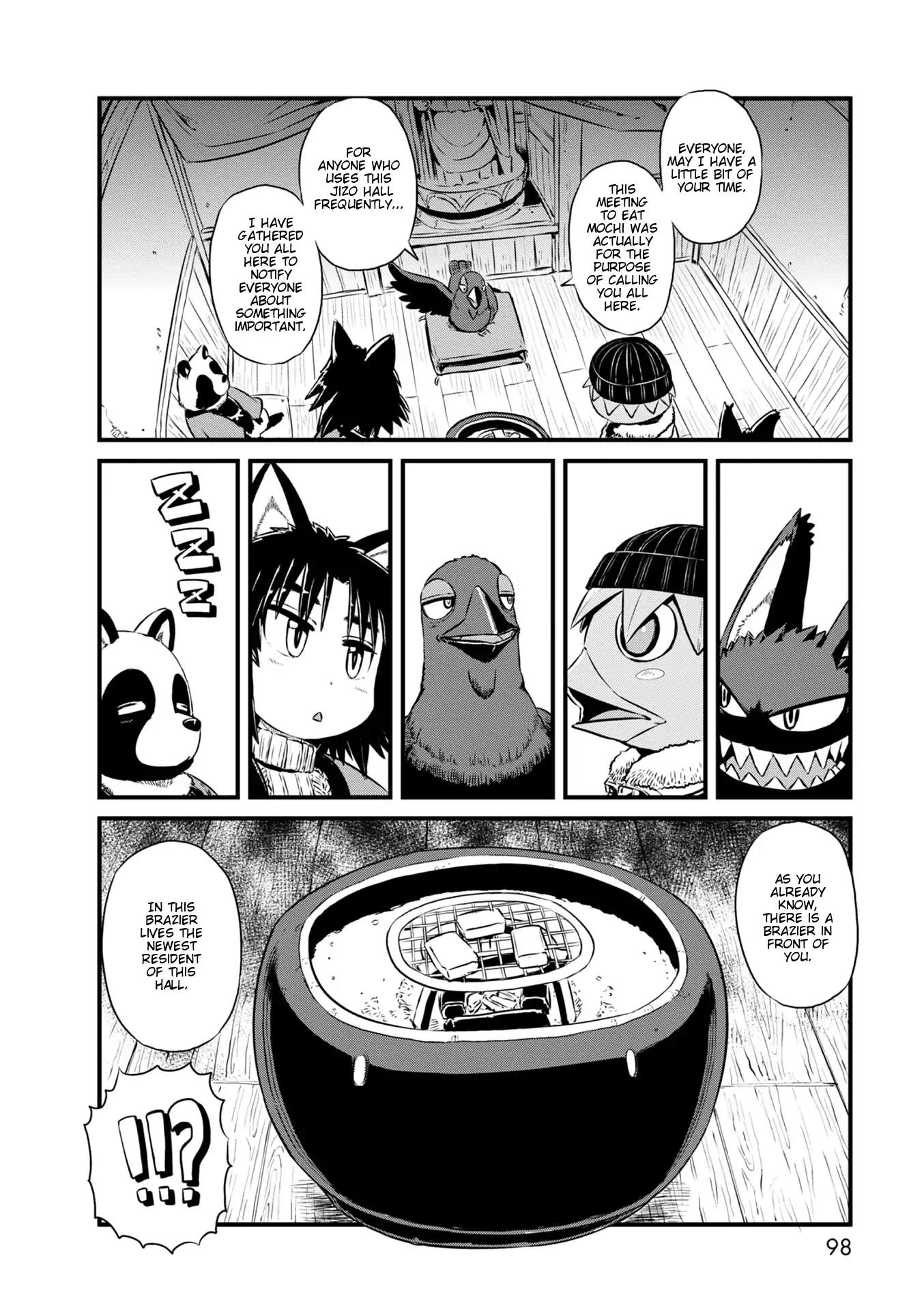 Neko Musume Michikusa Nikki Chapter 64 page 2 - Chapter 64: Passing the Time Poking a Brazier