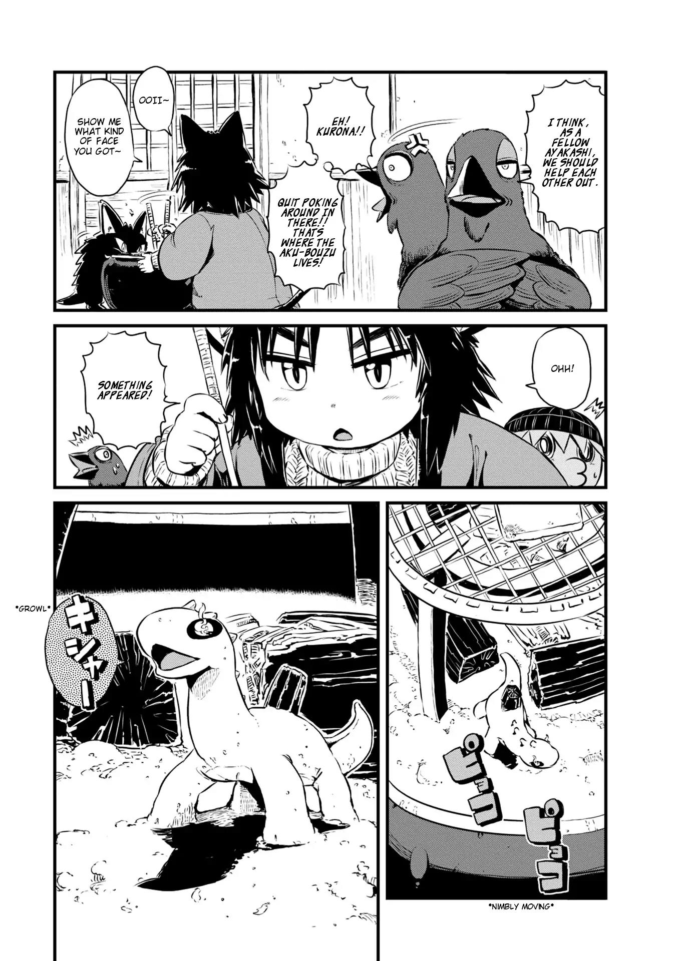 Neko Musume Michikusa Nikki Chapter 64 page 7 - Chapter 64: Passing the Time Poking a Brazier