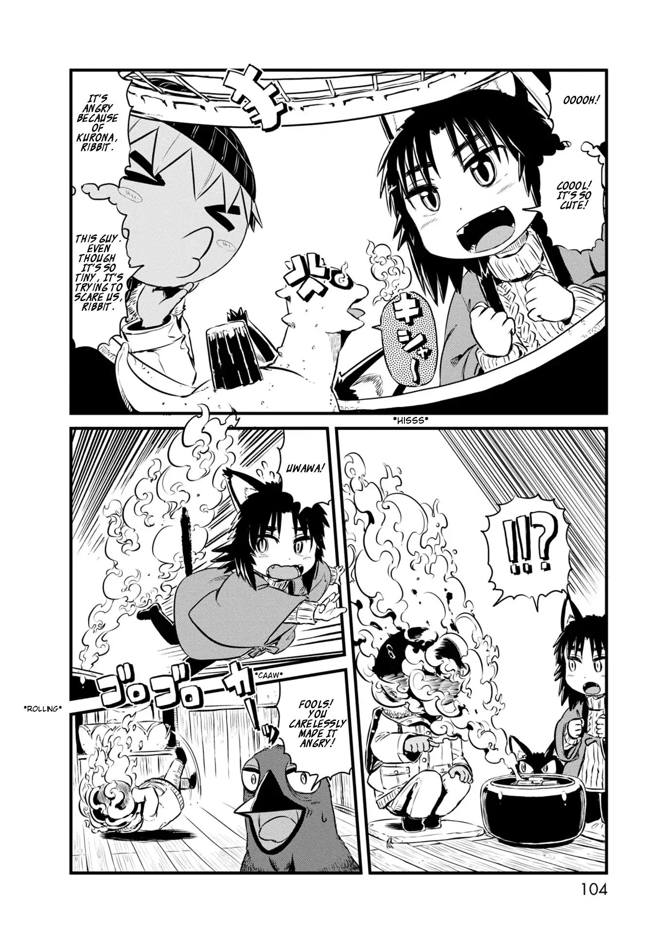 Neko Musume Michikusa Nikki Chapter 64 page 8 - Chapter 64: Passing the Time Poking a Brazier