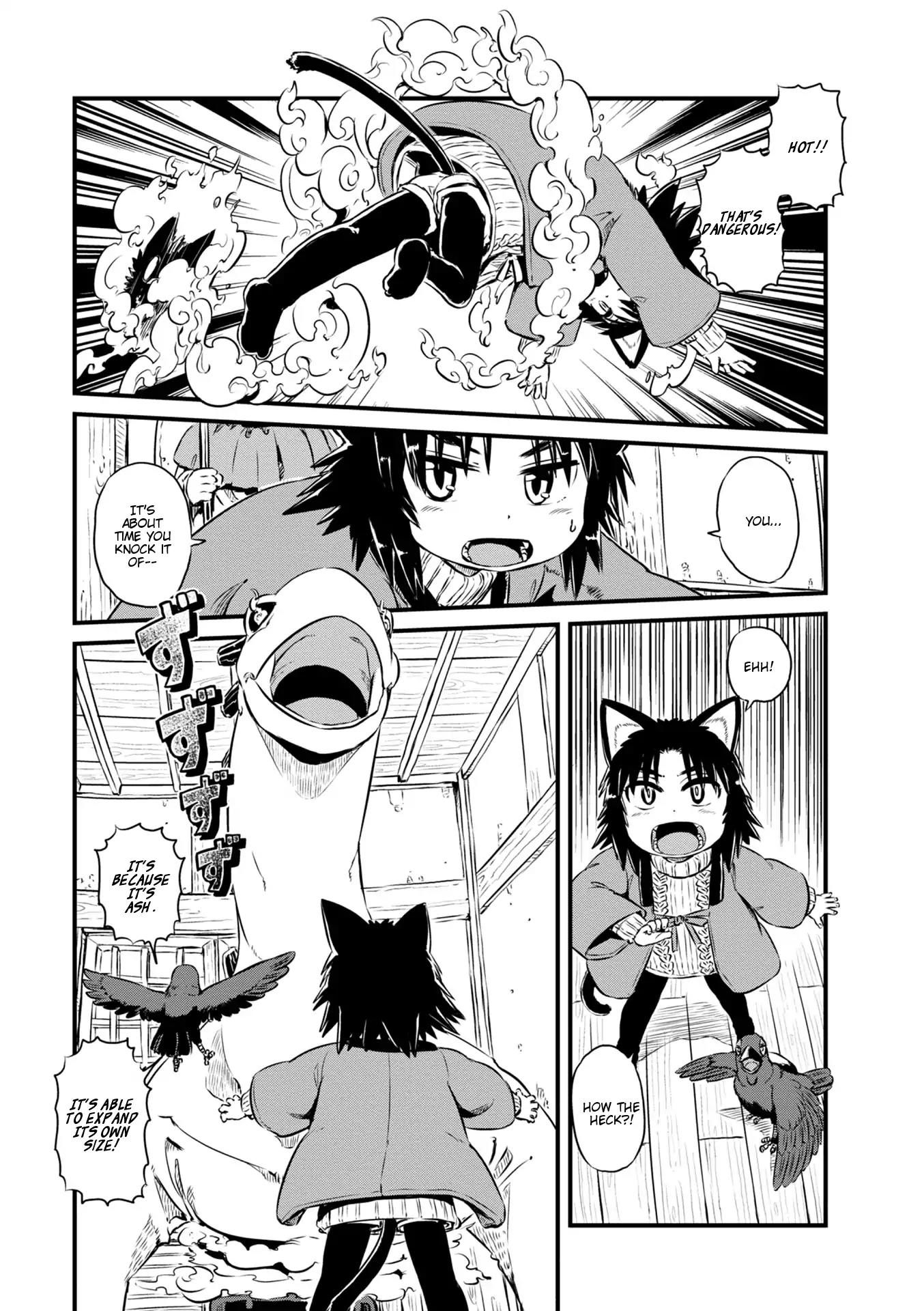 Neko Musume Michikusa Nikki Chapter 64 page 9 - Chapter 64: Passing the Time Poking a Brazier